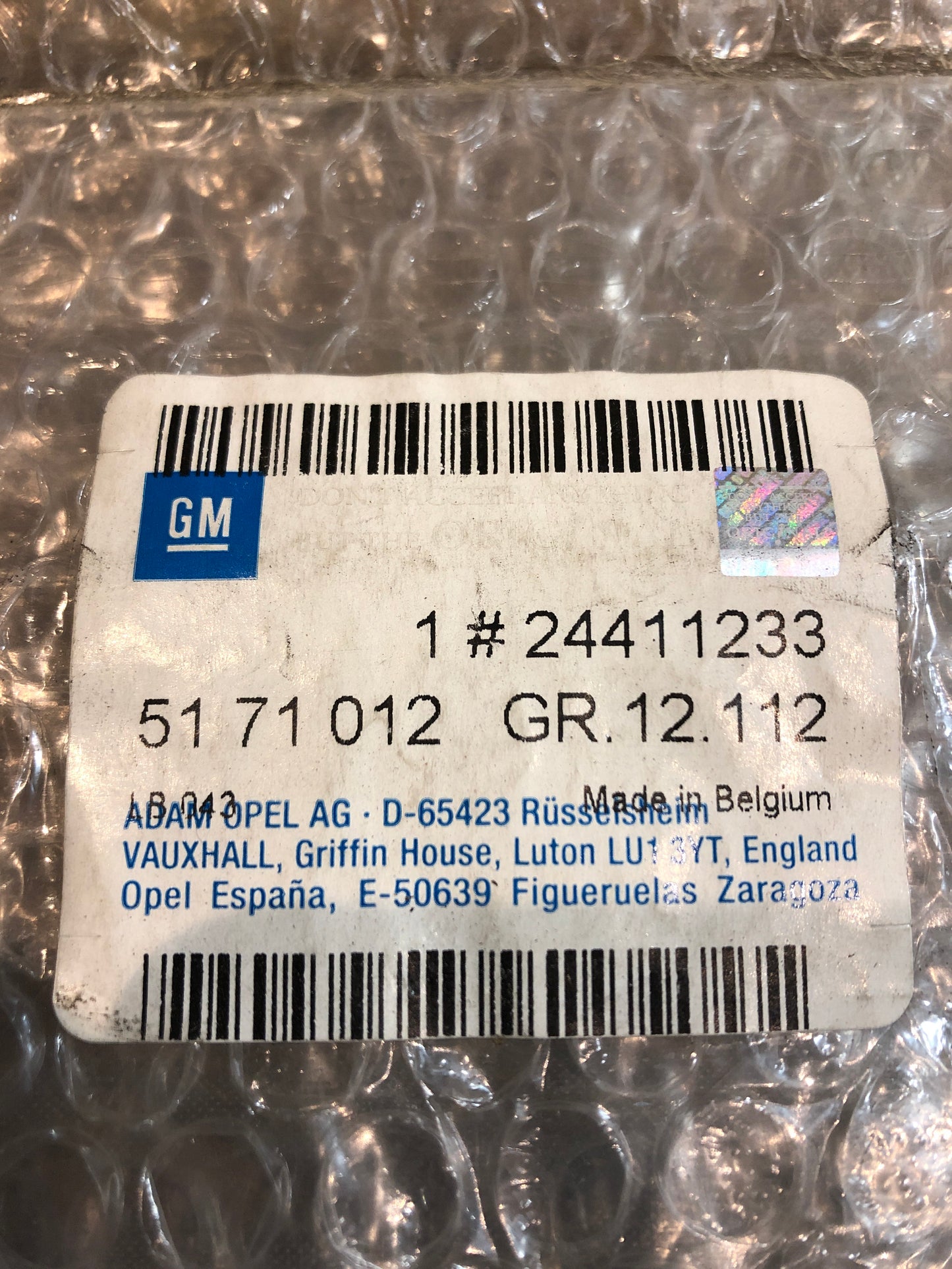 Original Opel Corsa B Tigra A Zierleiste Vordertür Neu