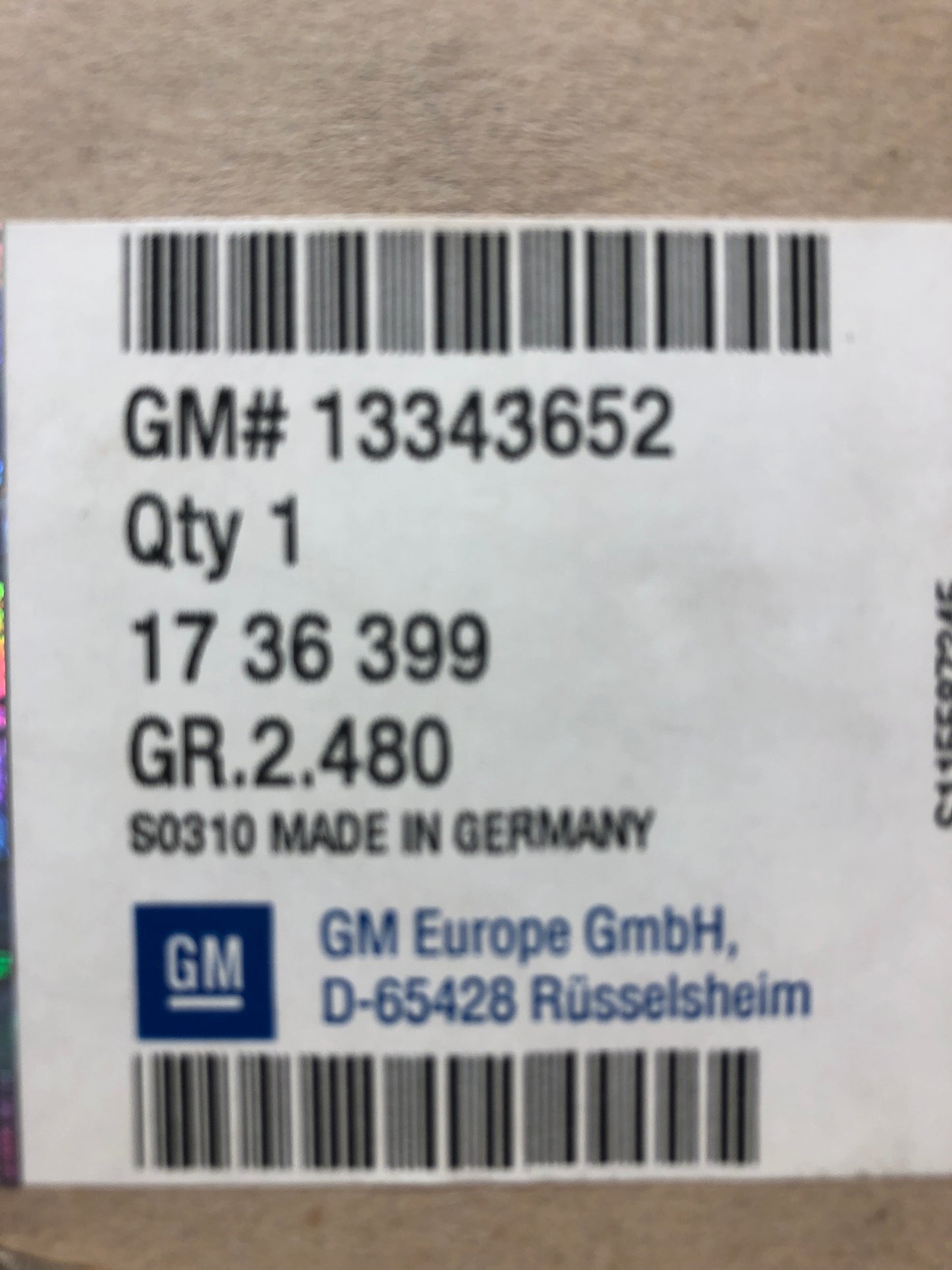 Original Opel Meriva B Kabelsatz Anhängerkupplung Neu