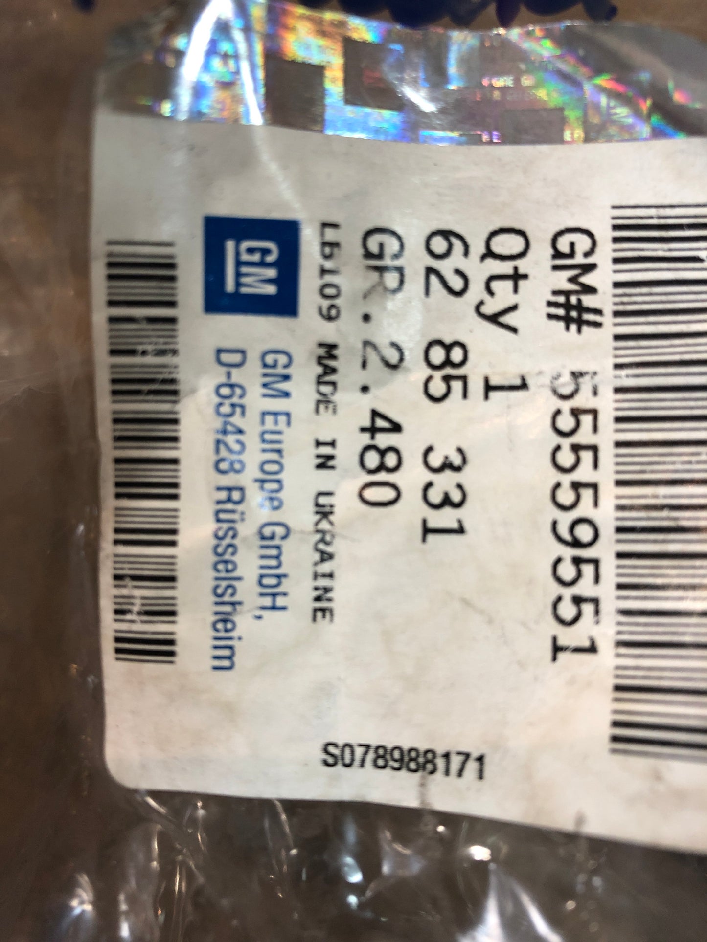 Original GM Opel Astra H Kabelbaum Motor Neu