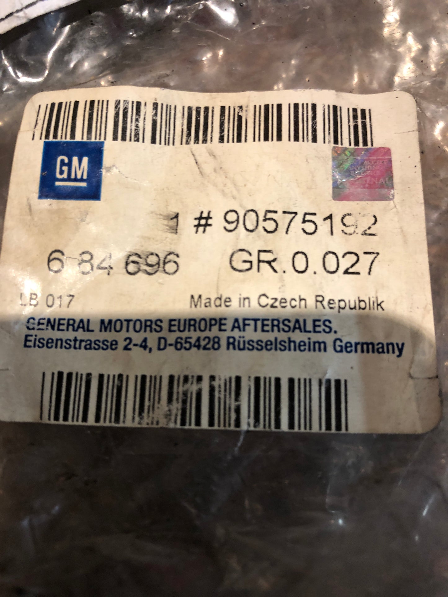 Original GM Opel Zafira A Motorlagerung Vorne Für Automatikgetriebe Neu