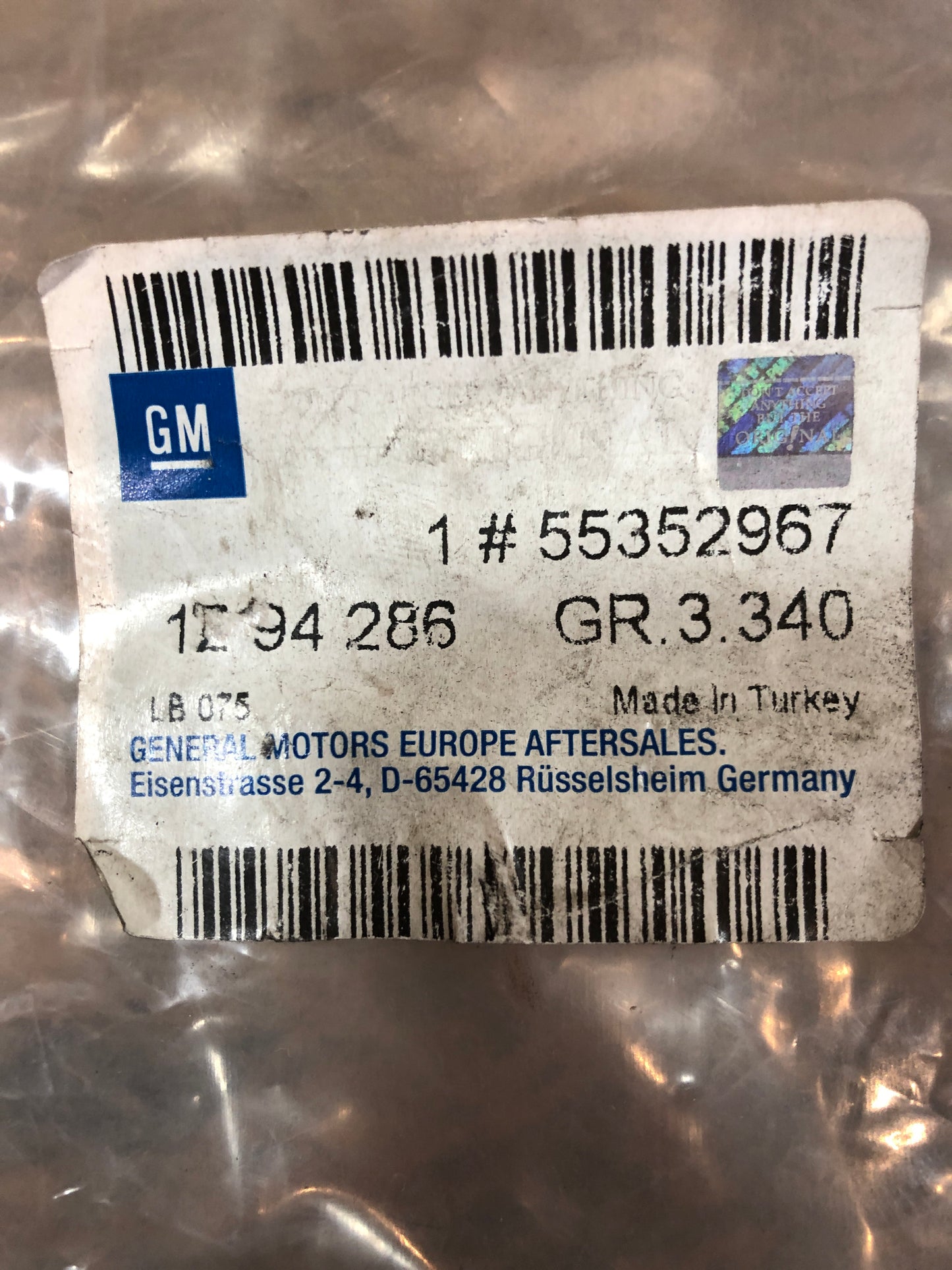 Original GM Opel Vectra C Signum Motorkabelbaum Neu