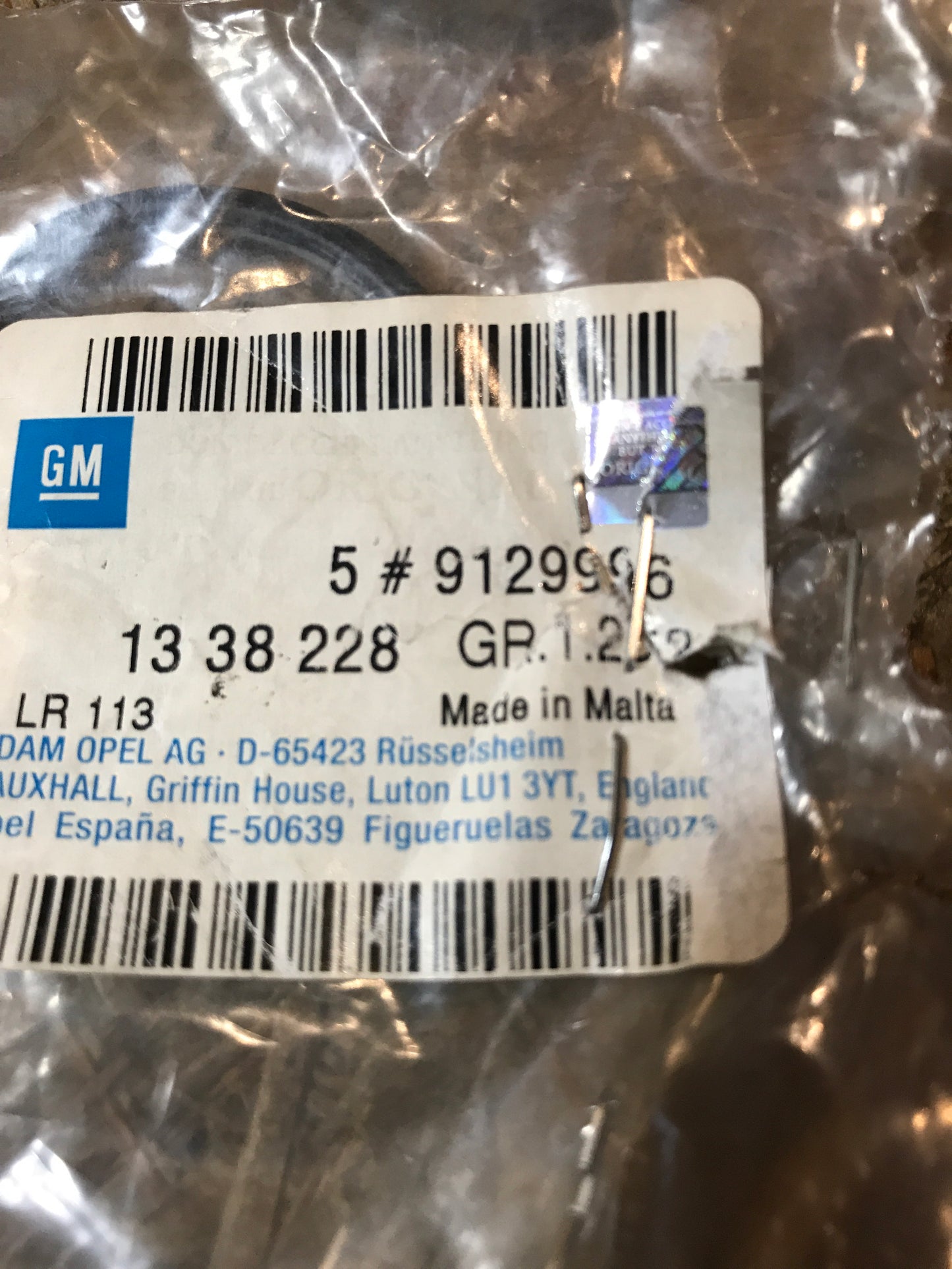 Original Opel Astra F Thermostat wasseraußlass Stutzen NEU