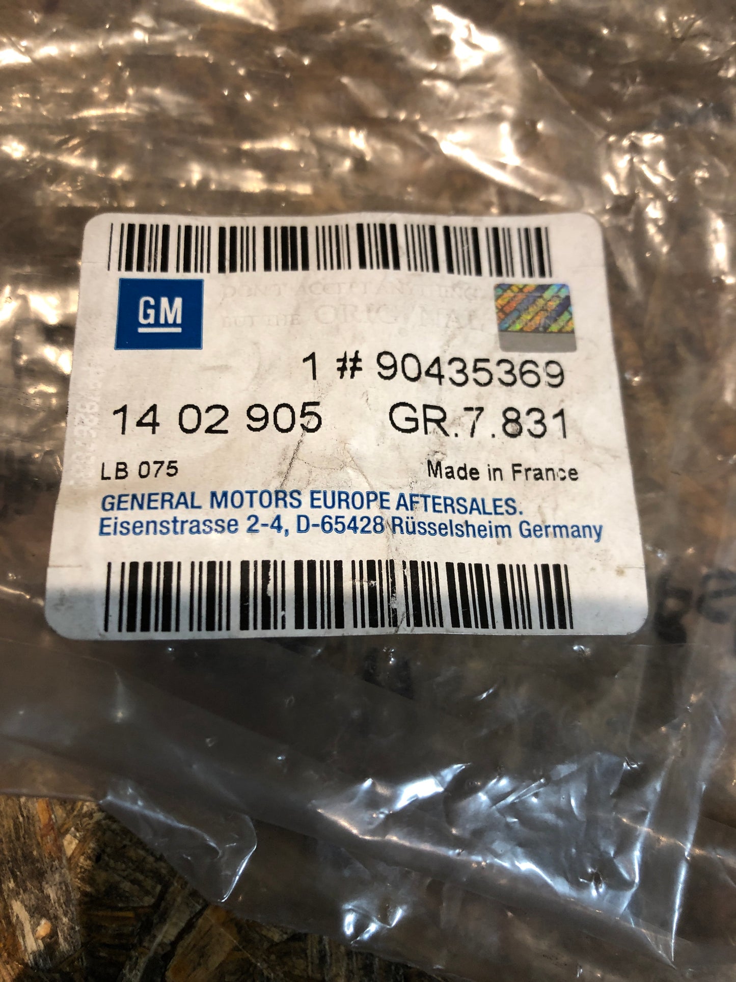 Original GM Opel Omega A Abdeckung Stoßstange Neu