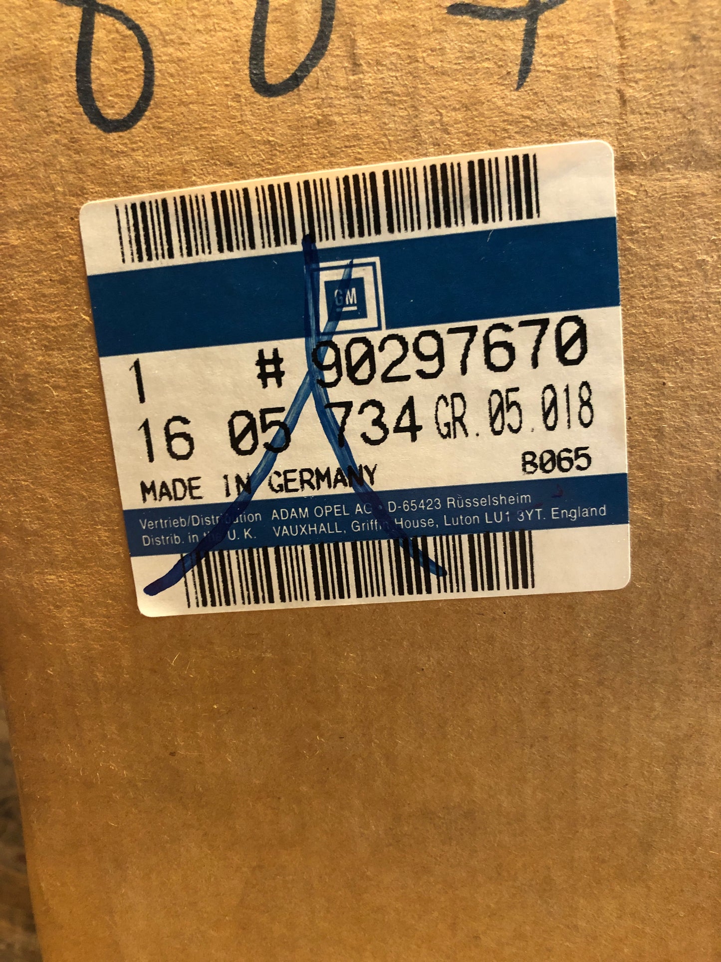 Original Combo B Kadett D/E Manta B Rekord E Bremsbackensatz