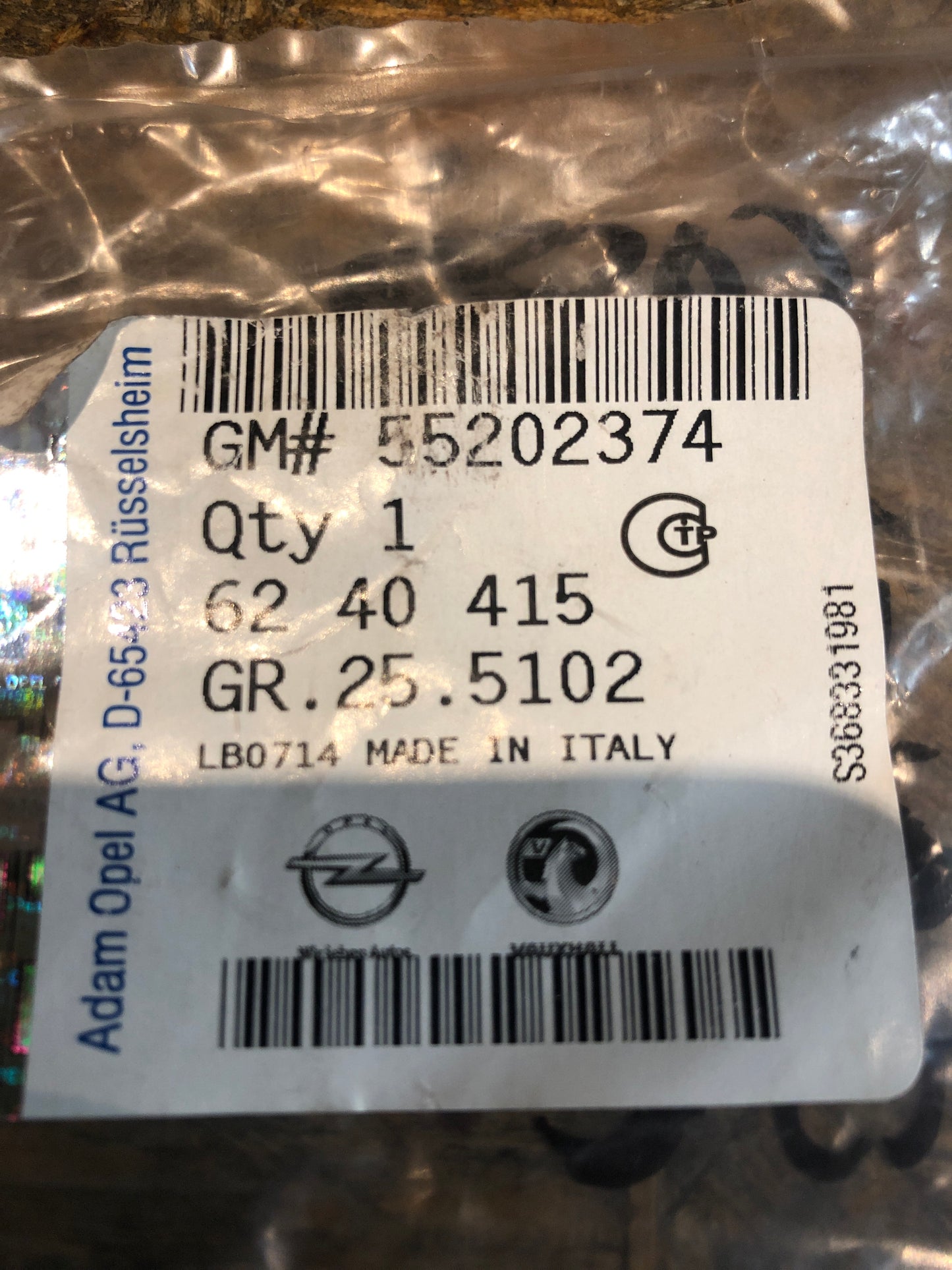 Original Corsa Meriva Vectra Öldrucksensor