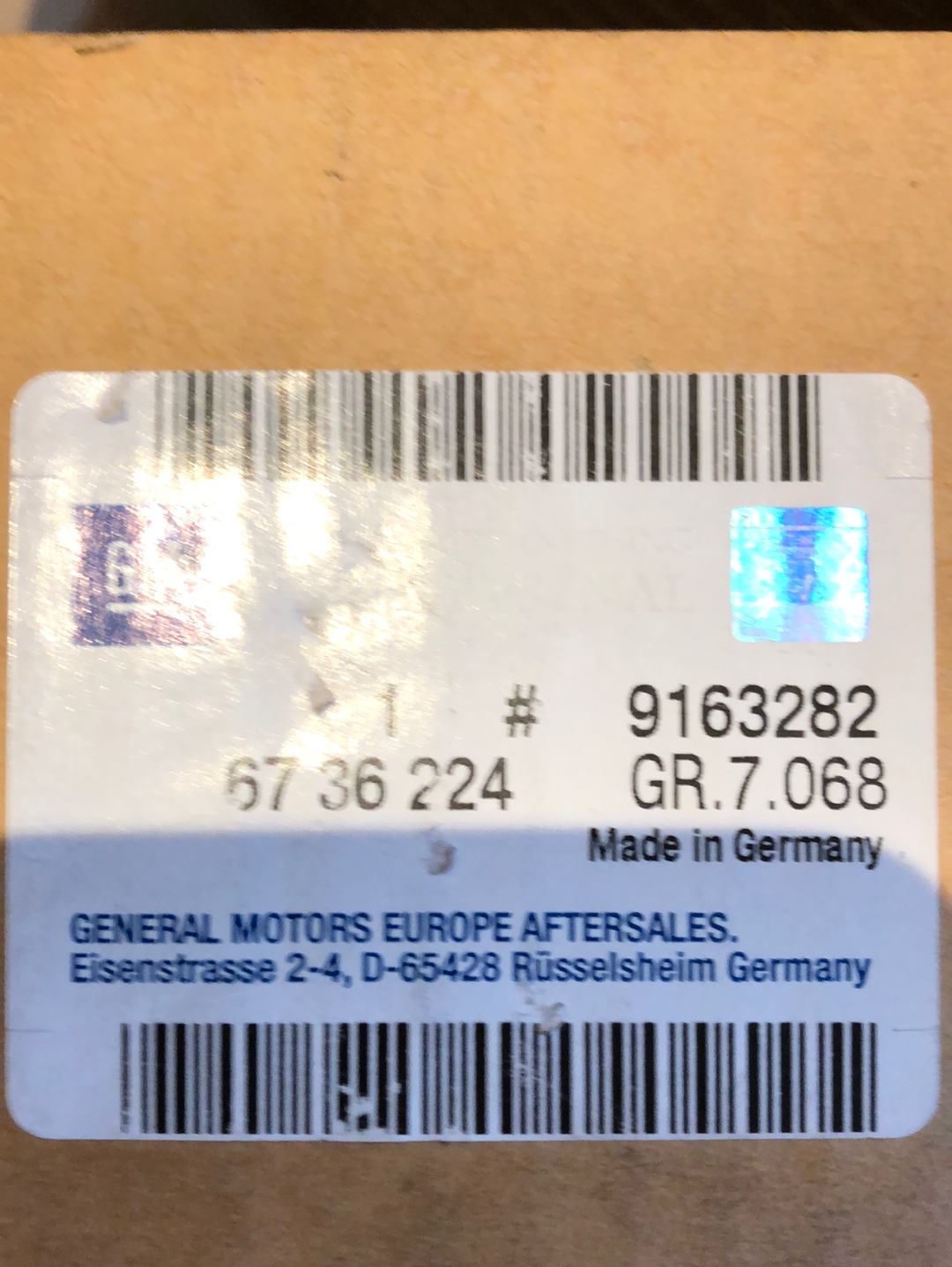 Original GM Opel Astra G Zafira A E-Satz Anhängerkupplung Neu