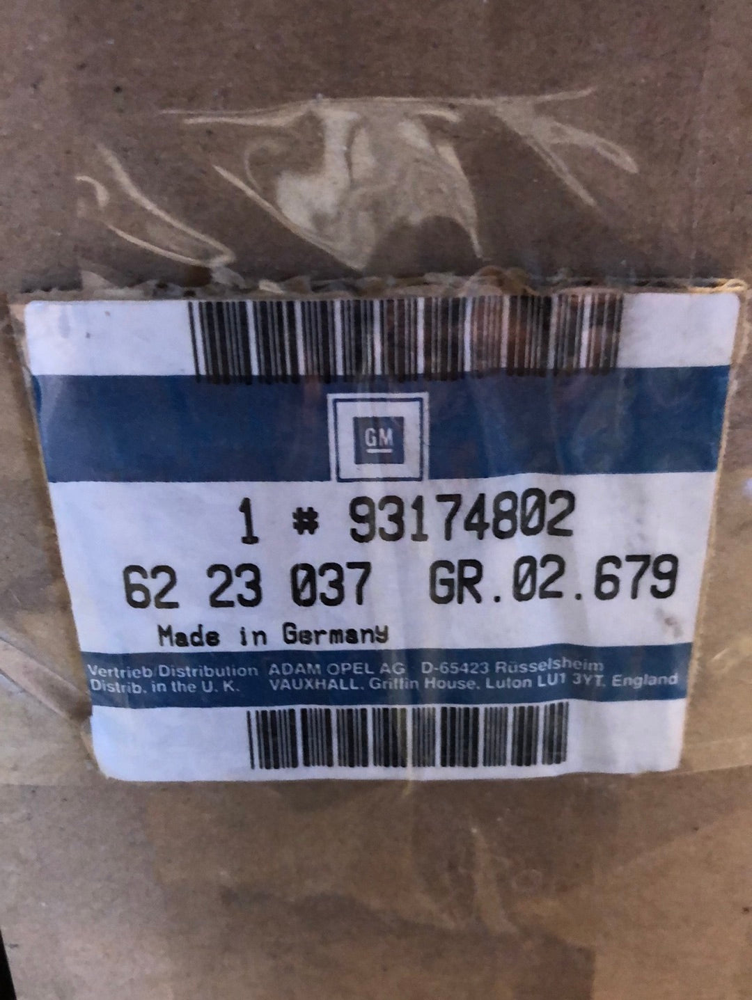 Original GM Opel Astra G CC OPC Caravan Rückleuchte links Neu