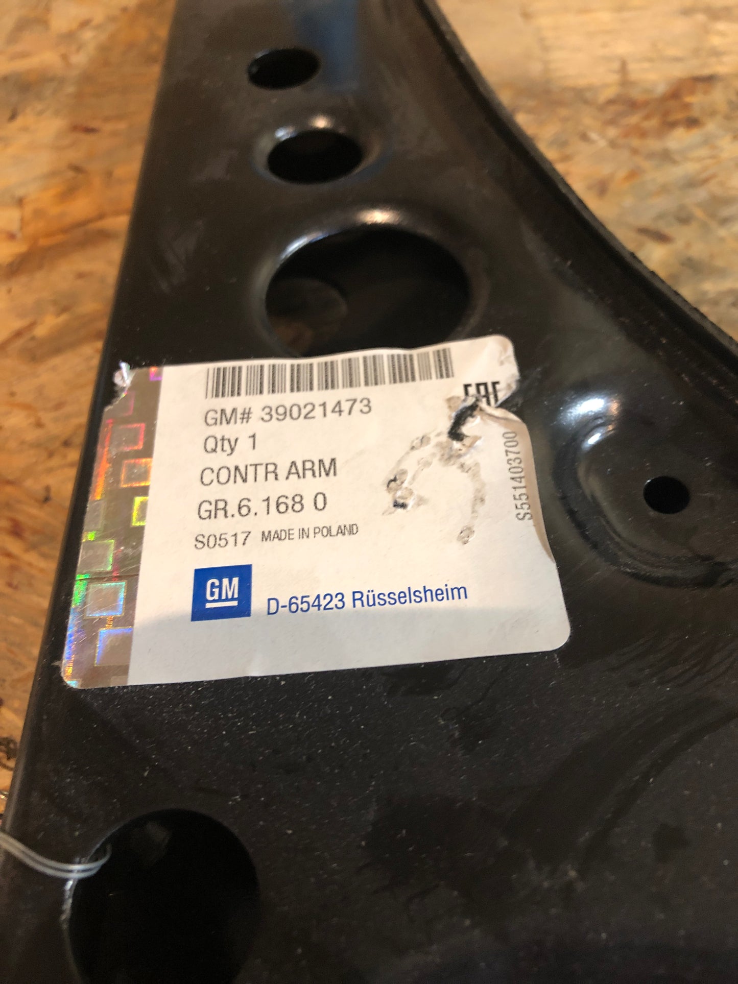 Original Opel Astra K Achsschenkel Neu