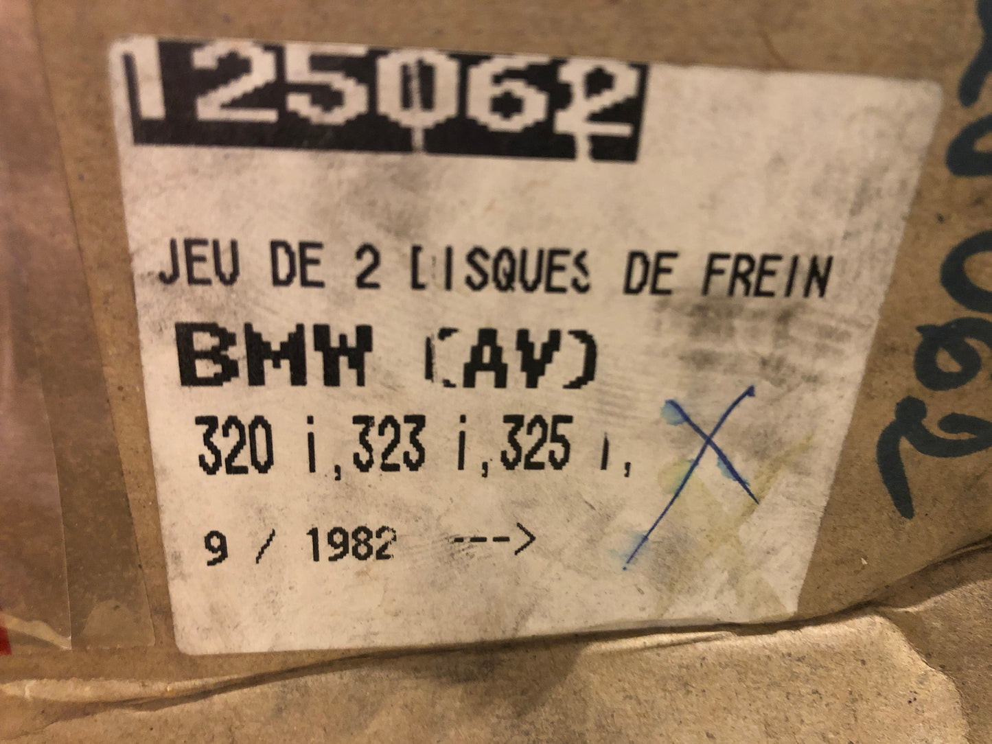 Original Mintex Bremsscheiben BMW 320i 323i 325i Neu