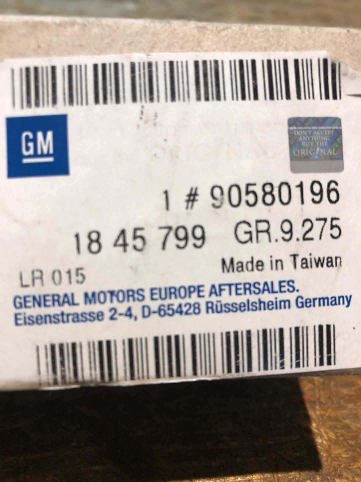 Original GM Opel Zafira Widerstand Innenraumgebläse Neu