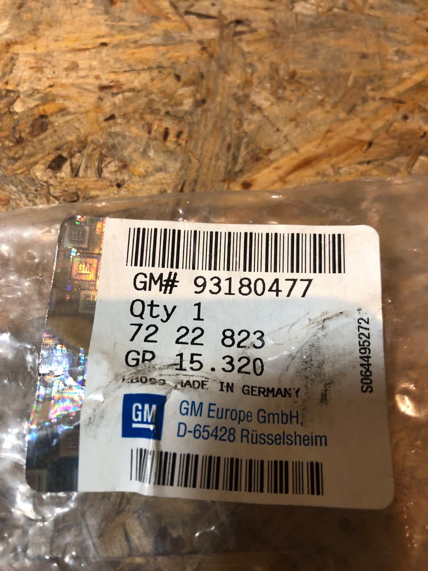 Original GM Opel Corsa D Astra H Combo Teppich Clips Set Anthrazit Neu