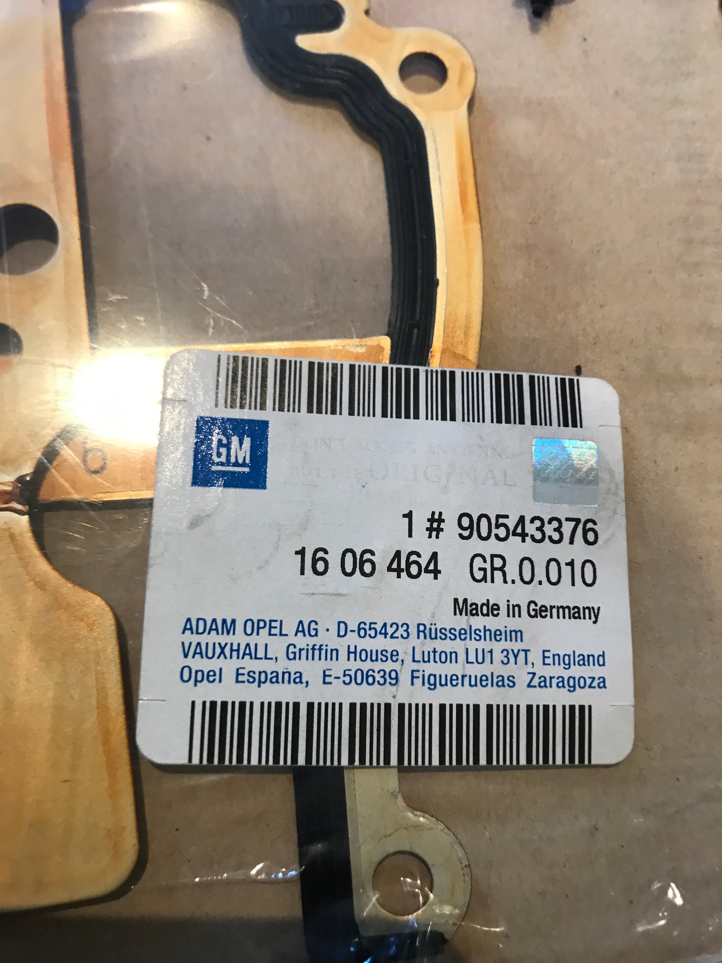 Original Agila A Kurbelgehäusedichtung NEU