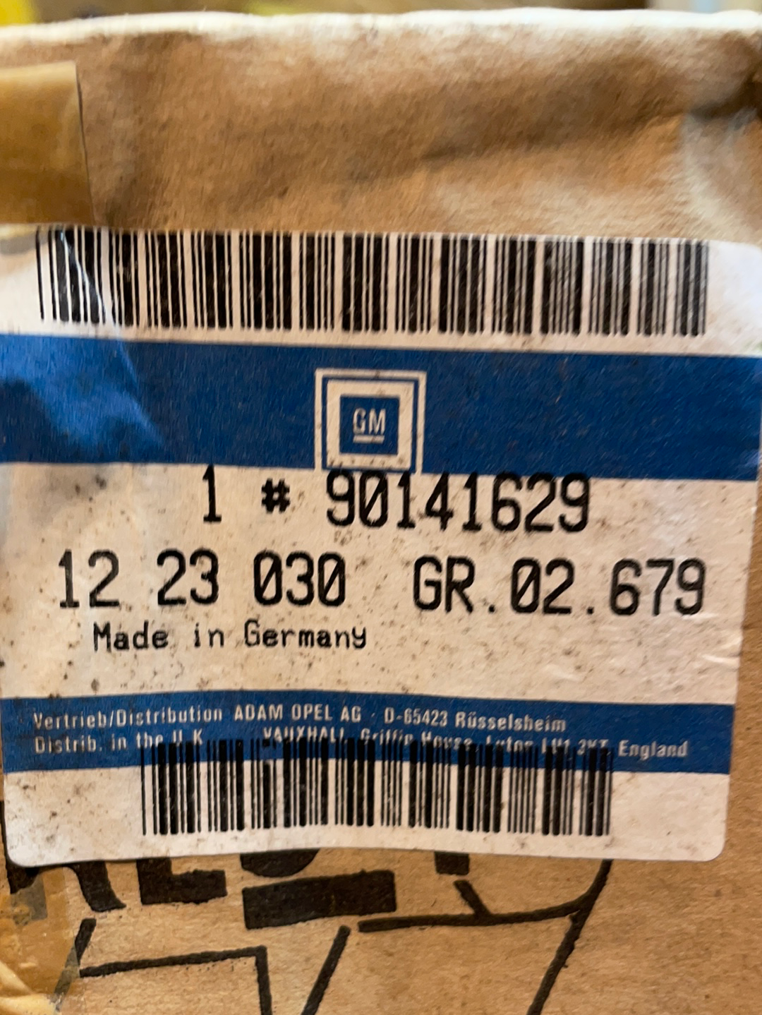 Original GM Opel Ascona C Heckleuchte links Neu