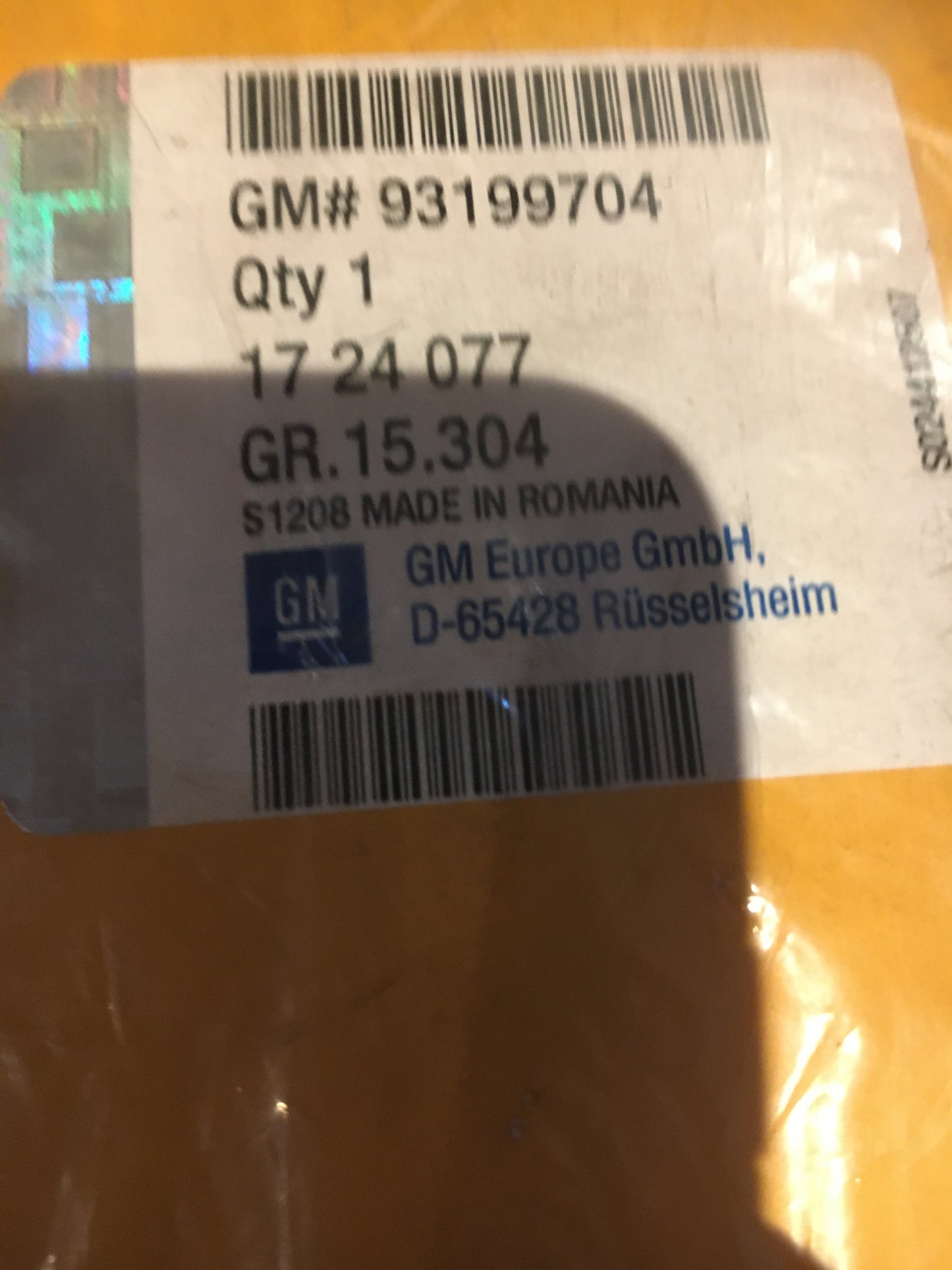 Original Astra H Fußmatten Gummimatten vorne 2- Teilig vorne NEU