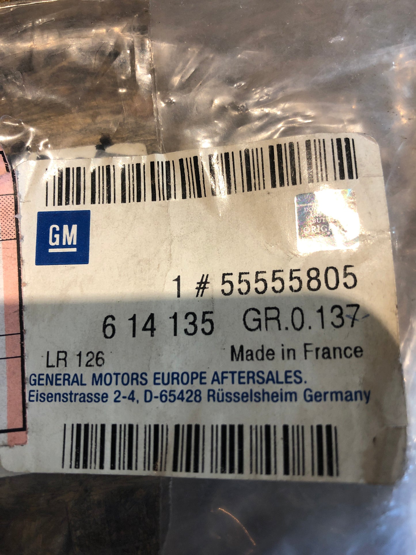 Original Corsa D 1,6 Turbo Kurbelwellen Dichtring