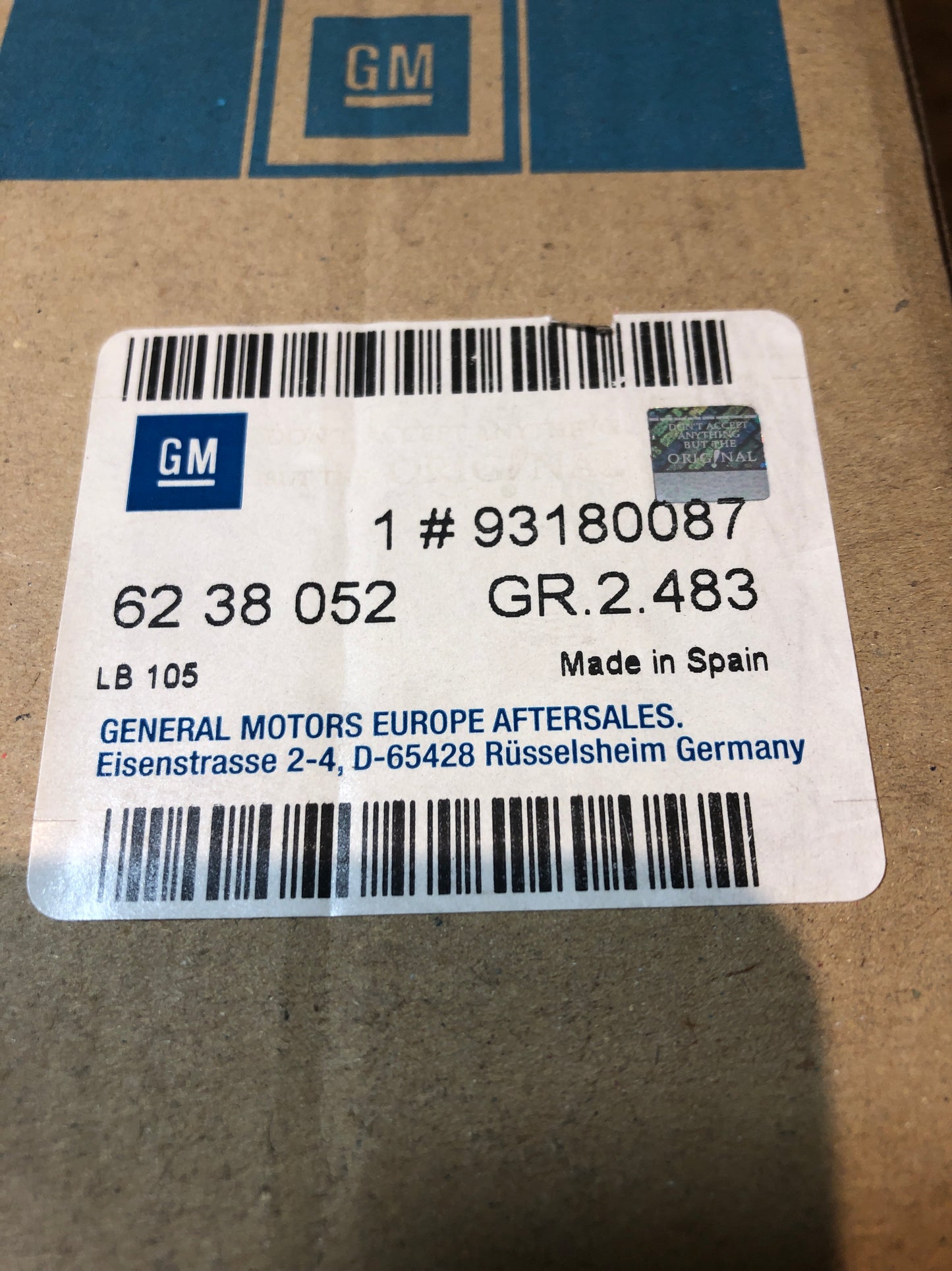 Original Opel Vectra C 2.2 DTI Sicherungskasten Neu