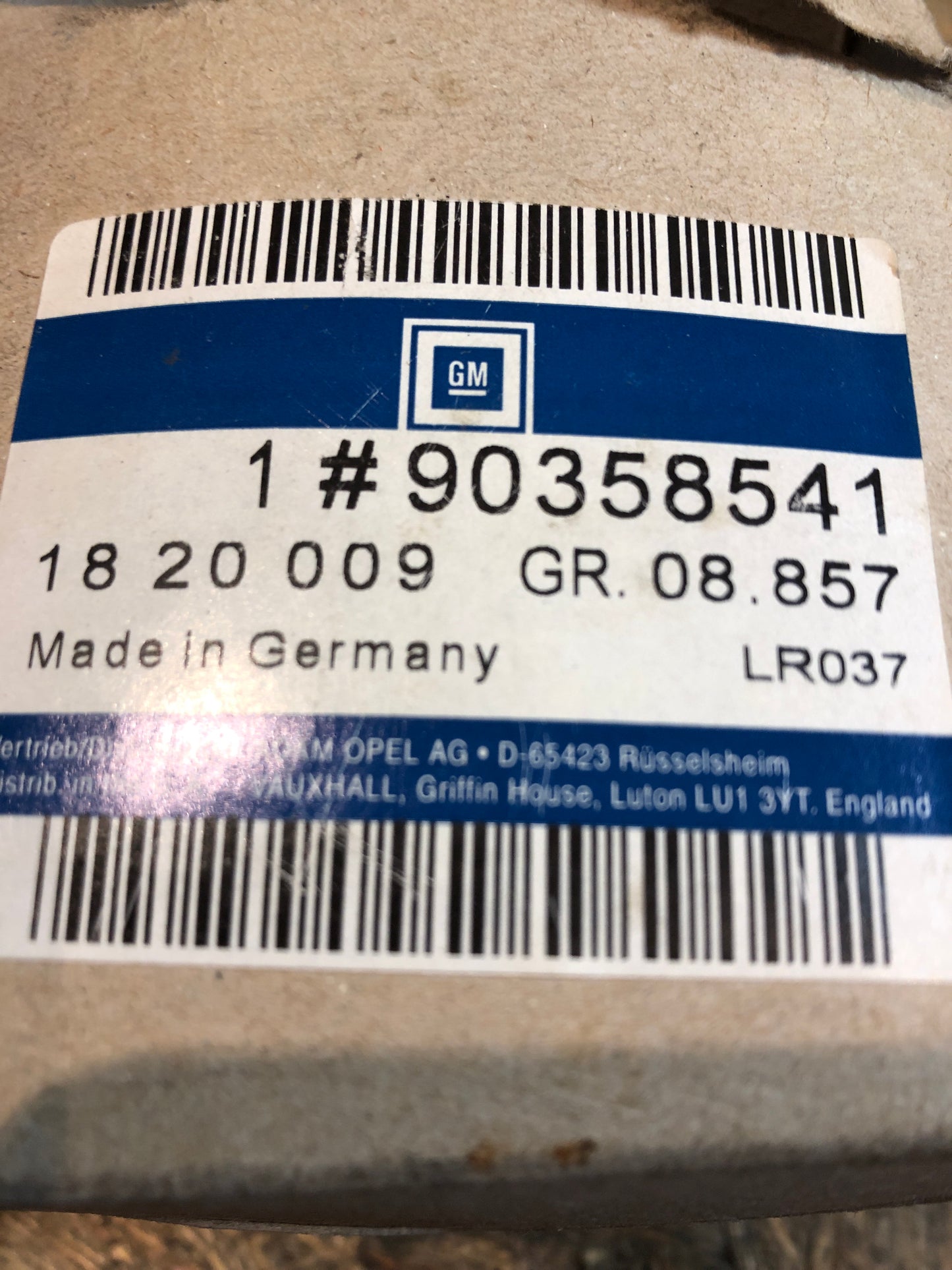 Original Opel Vectra A Astra F Heizungsventil Neu