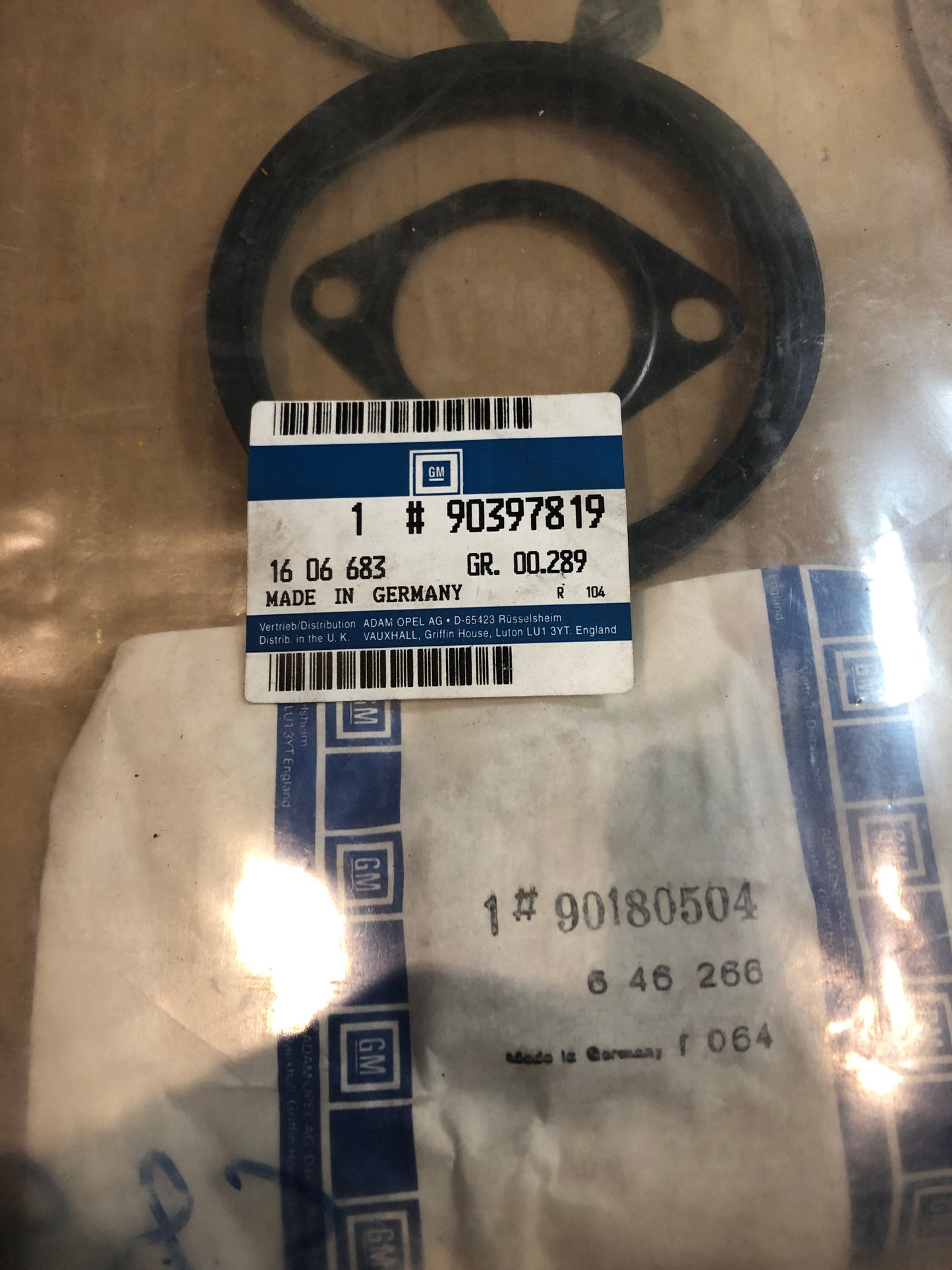 Original Opel Vectra A Kadett E Dichtungssatz Kurbelgehäuse Neu