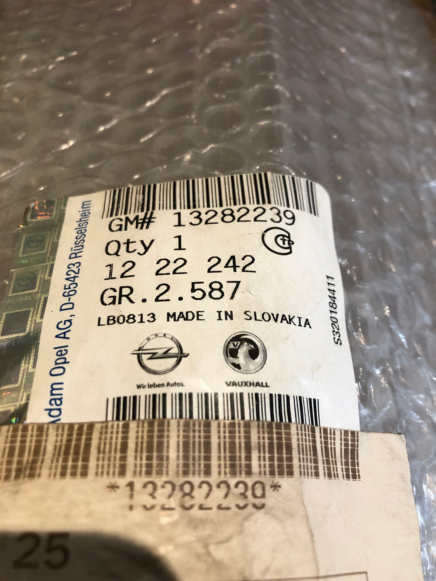 Original Opel Astra J Reflektor hinten links Neu