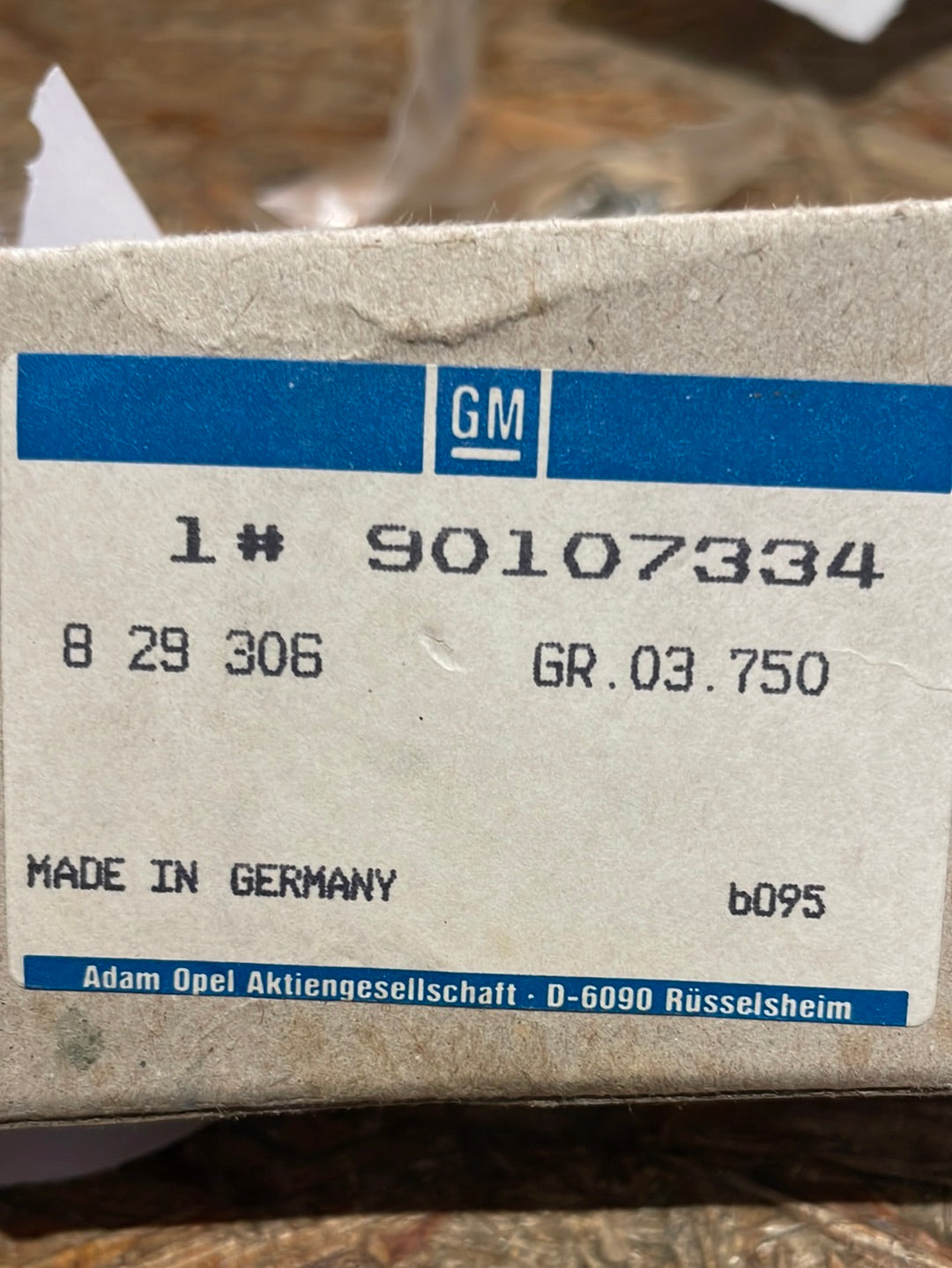 Original GM Opel Thermozusatzschalter Neu