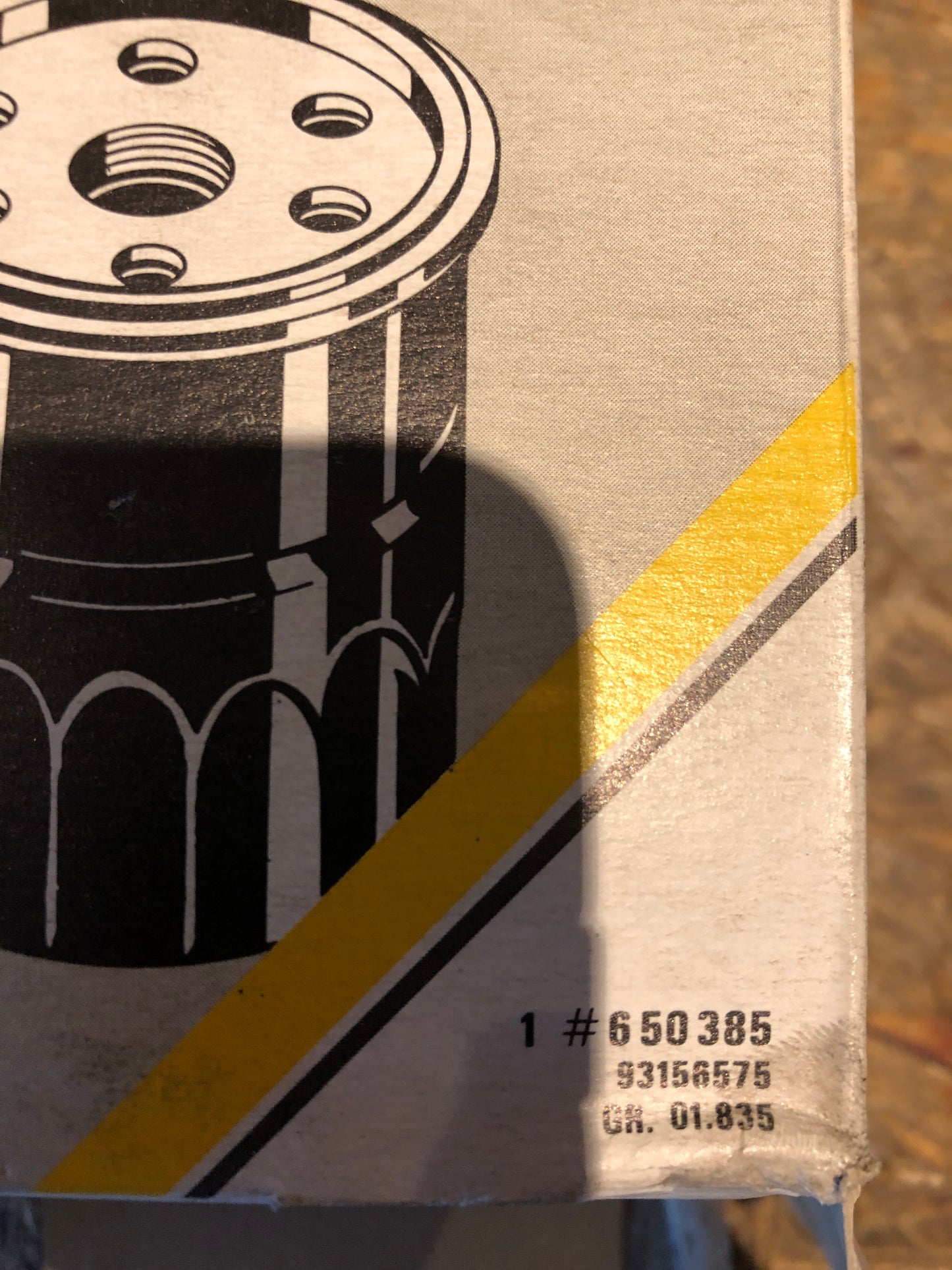 Original Opel Commodore Frontera Omega Ölfilter Neu