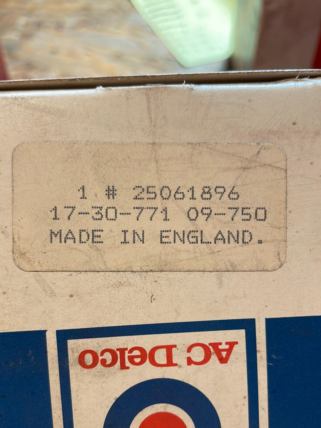 Original GM Opel Corsa A GSI Drehzahlmesser Neu