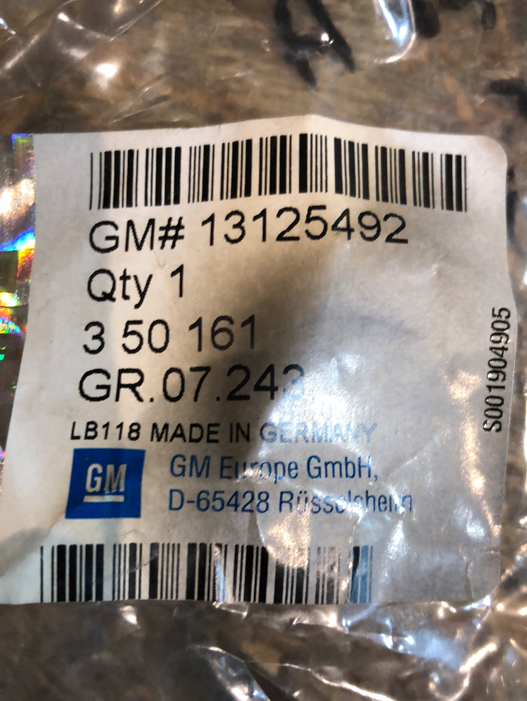 Original GM Opel Astra A Lager Stabilisator Neu