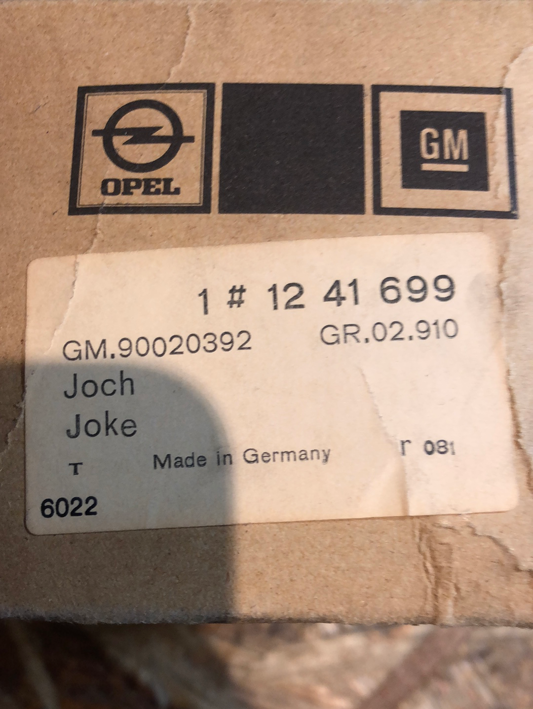 Original GM Opel Ascona B Blinkerschalter Neu