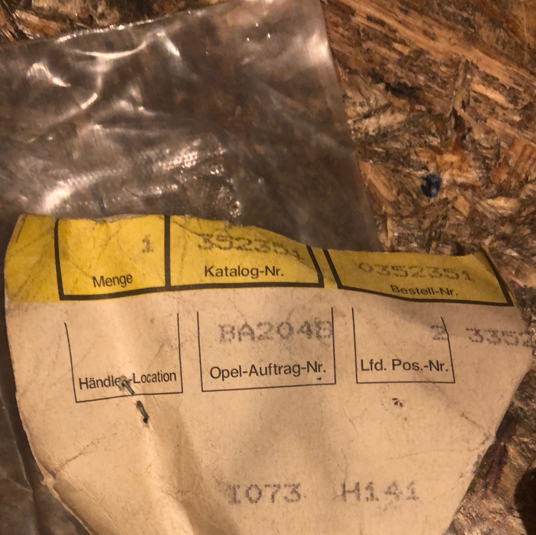 Original Opel Astra Calibra Vectra Lager Neu
