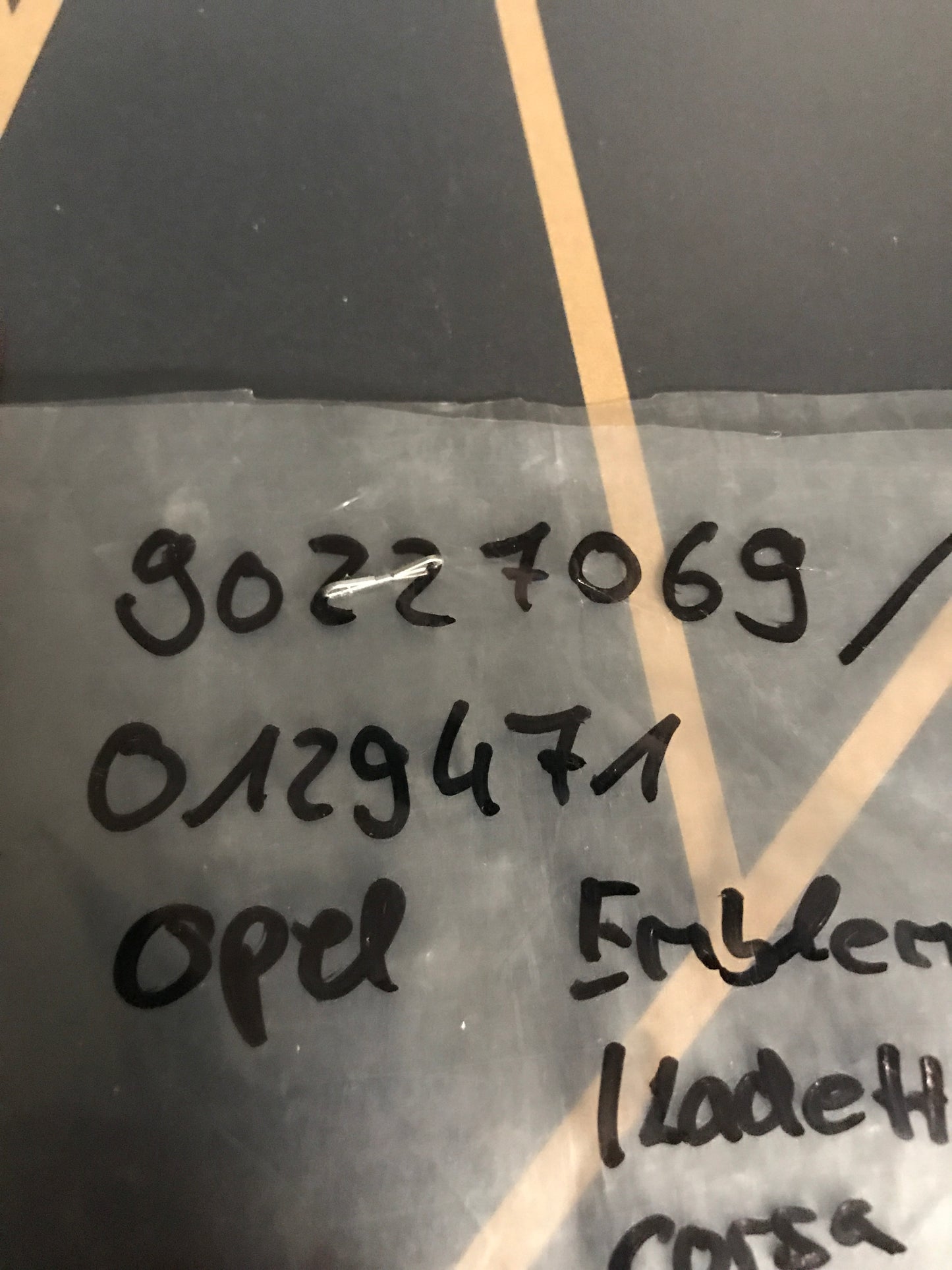 Original Opel Emblem für Kadett Corsa Omega Senator NEU