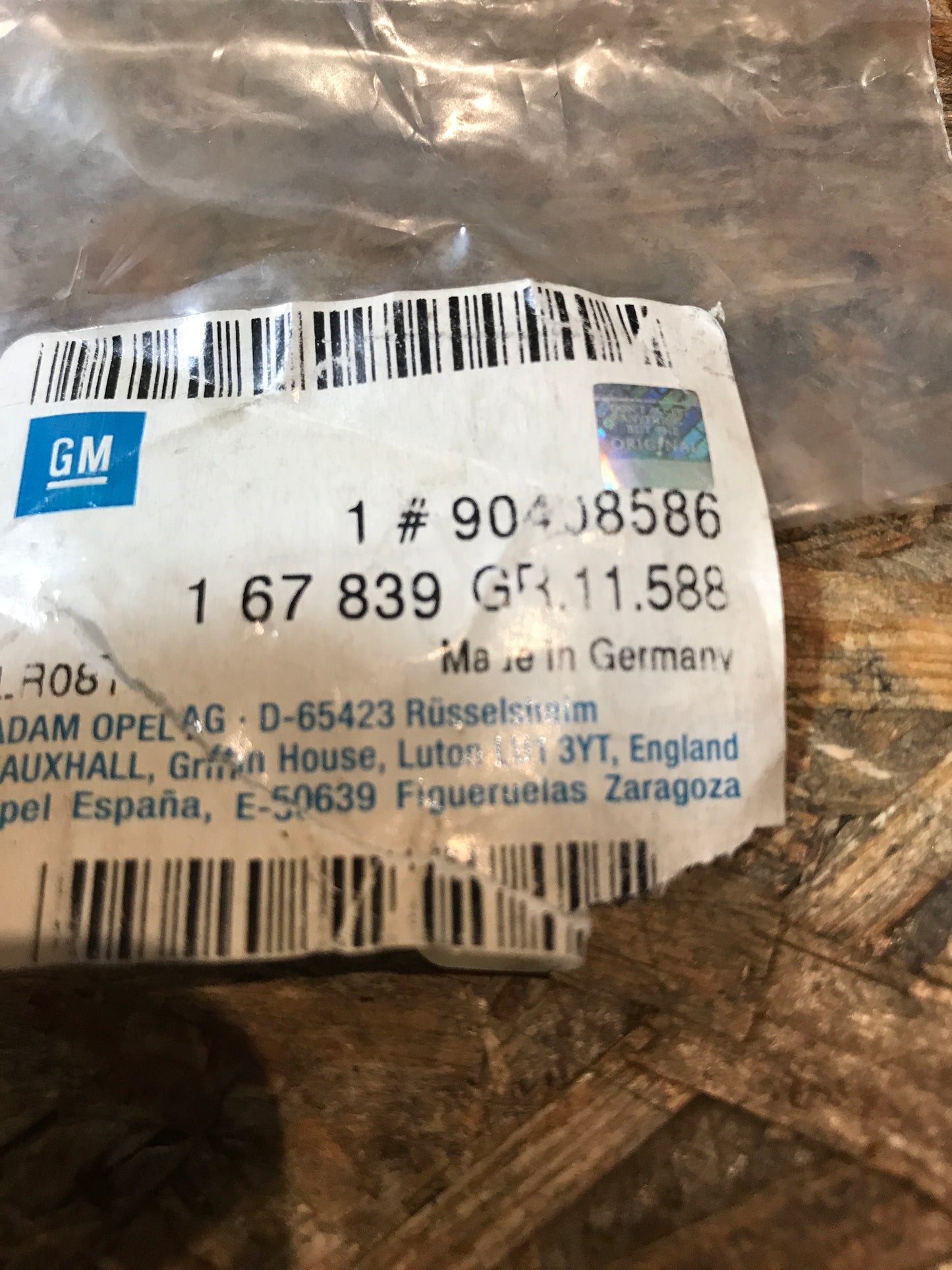 Original Opel Omega A Senator B Rückenlehnenverstller Grau NEU