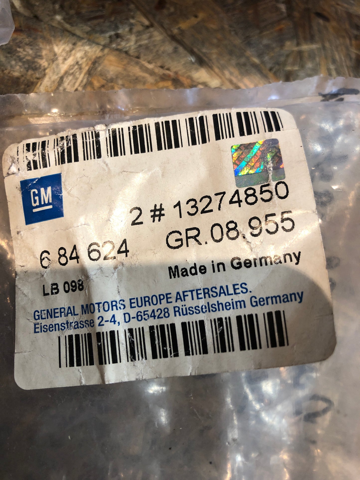 Original Dämpfungsblockschraube Motor Astra J