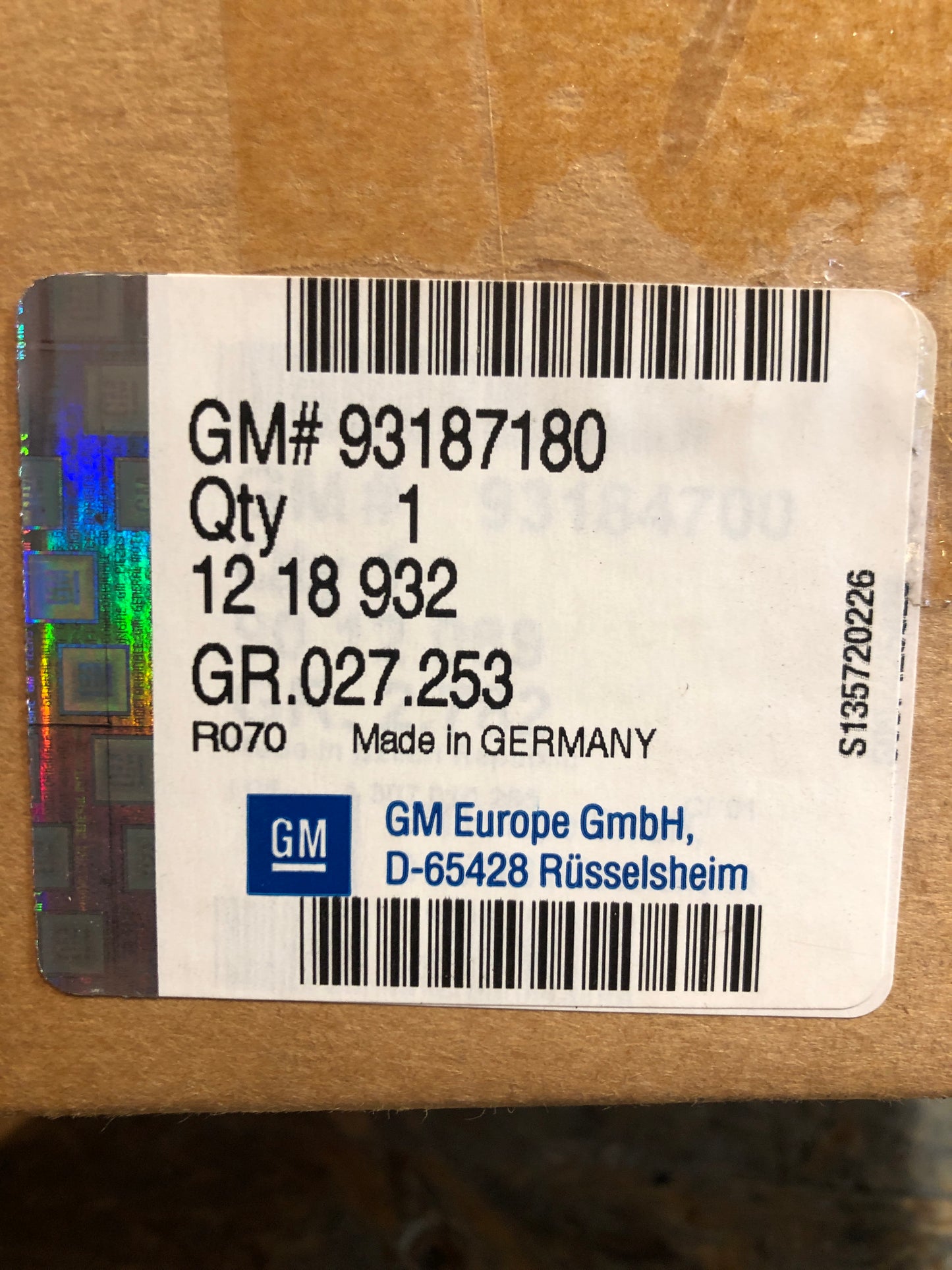 Original GM Opel Zafira B Reparatursatz Scheinwerfer Neu