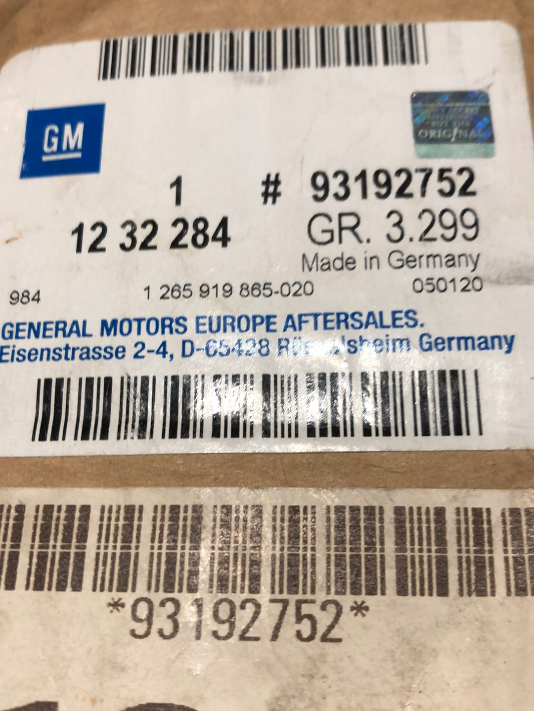 Original GM Opel Corsa D Steuergerät ABS ESP Neu