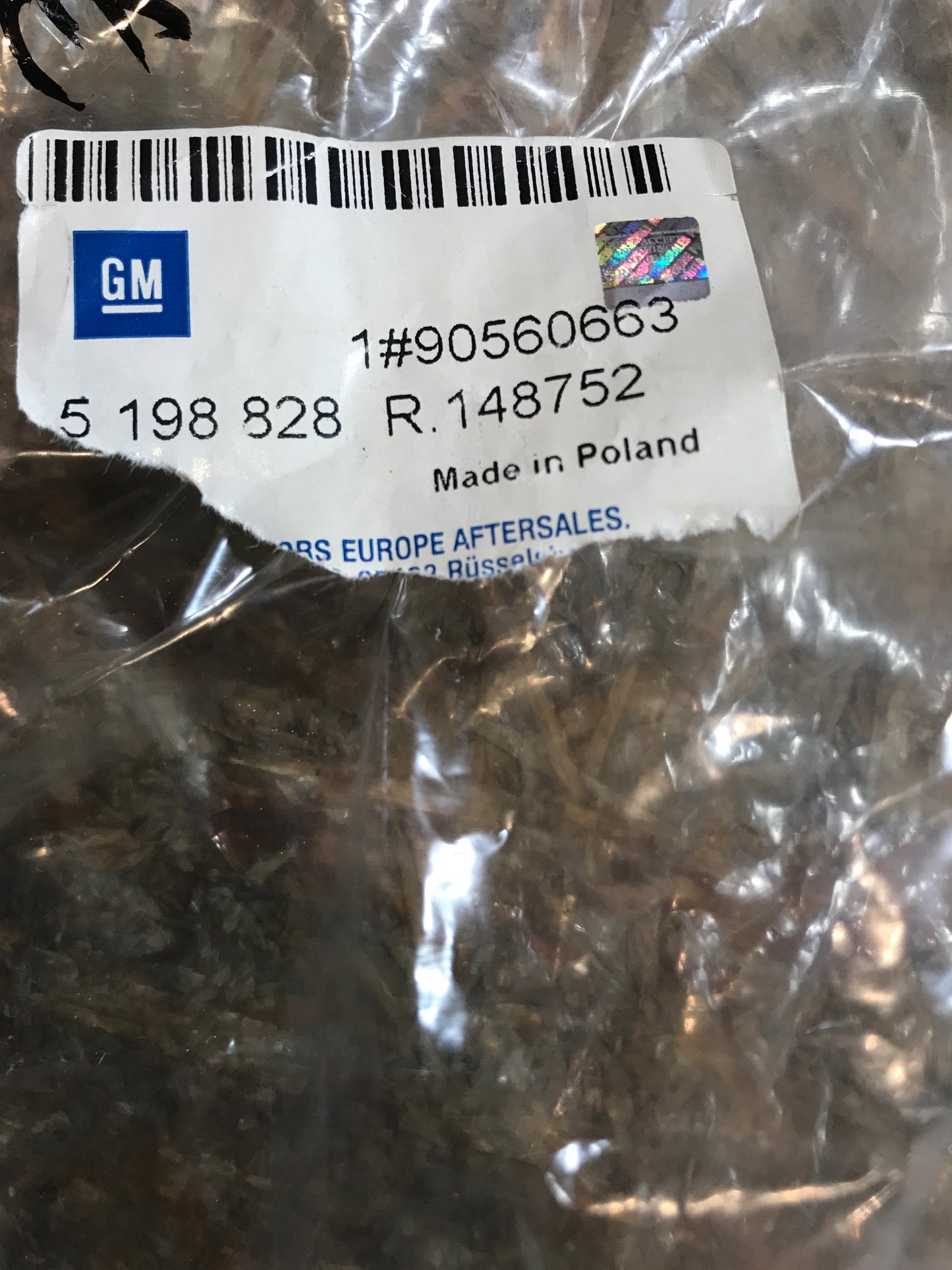 Original Opel Astra G/F Corsa B Gurtschloss hinten NEU