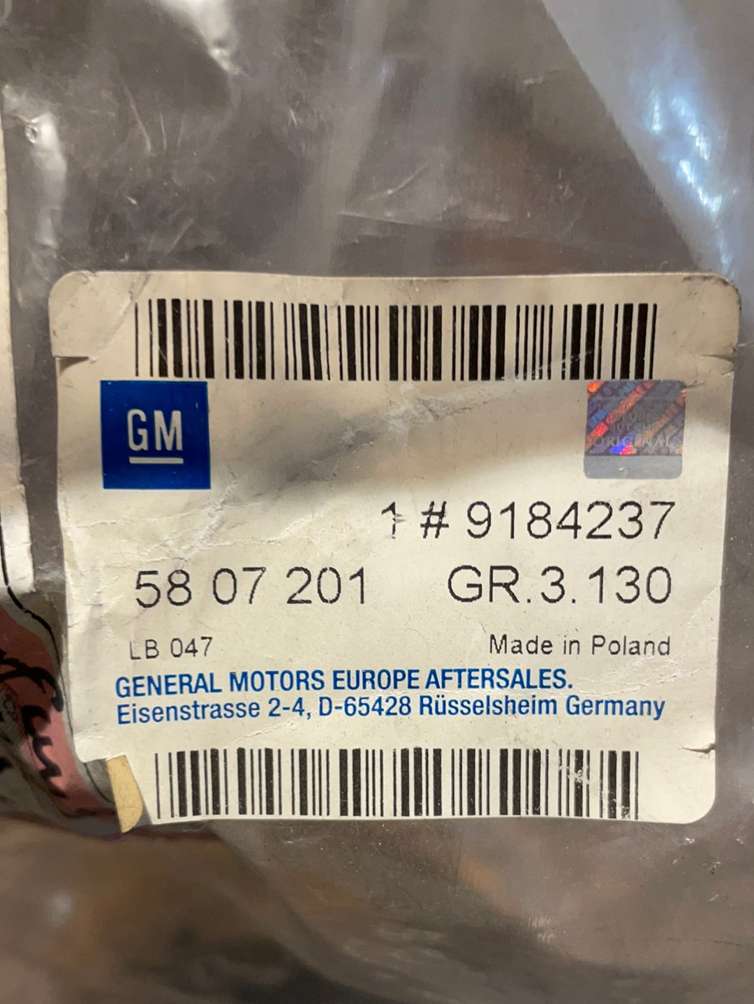 Original GM Opel Vectra C Signum Kraftstoffverdampfung Behälter Neu