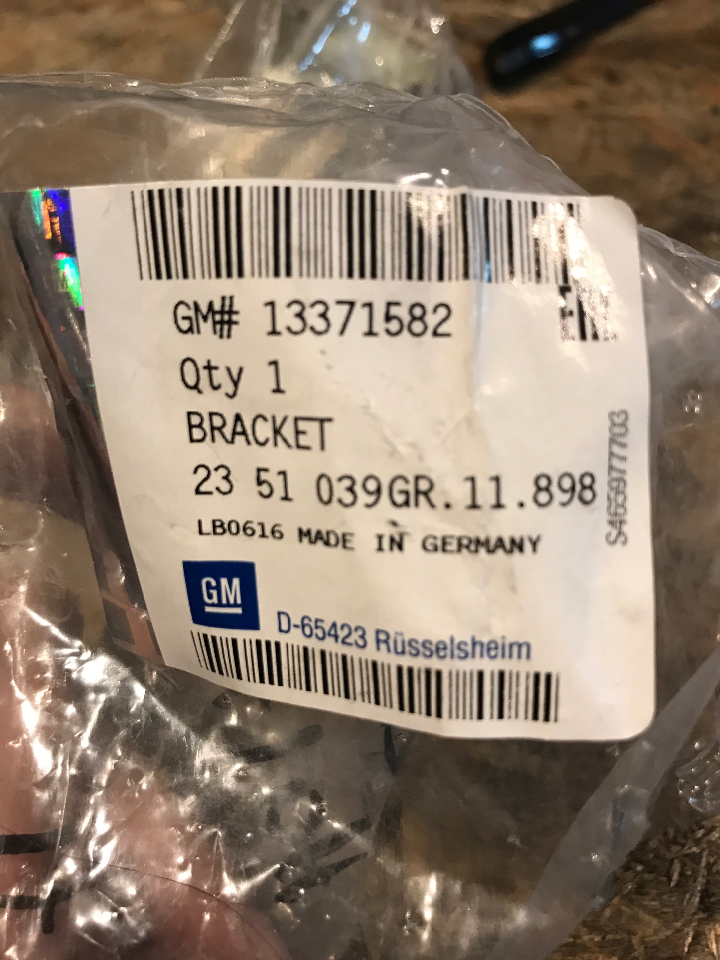 Original Zafira Trennnetz Halter NEU