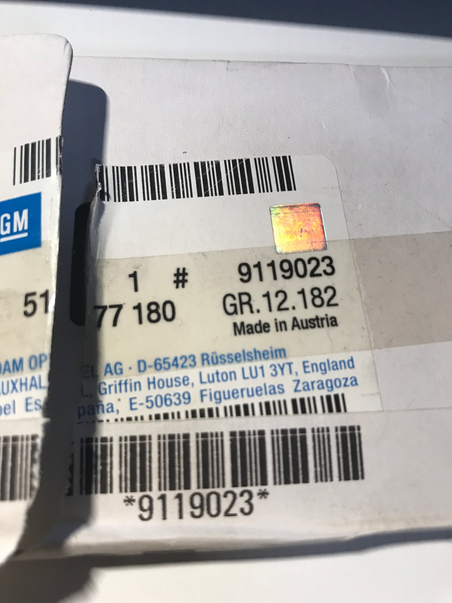 Original Vectra B 2,0 16V Schriftzug NEU