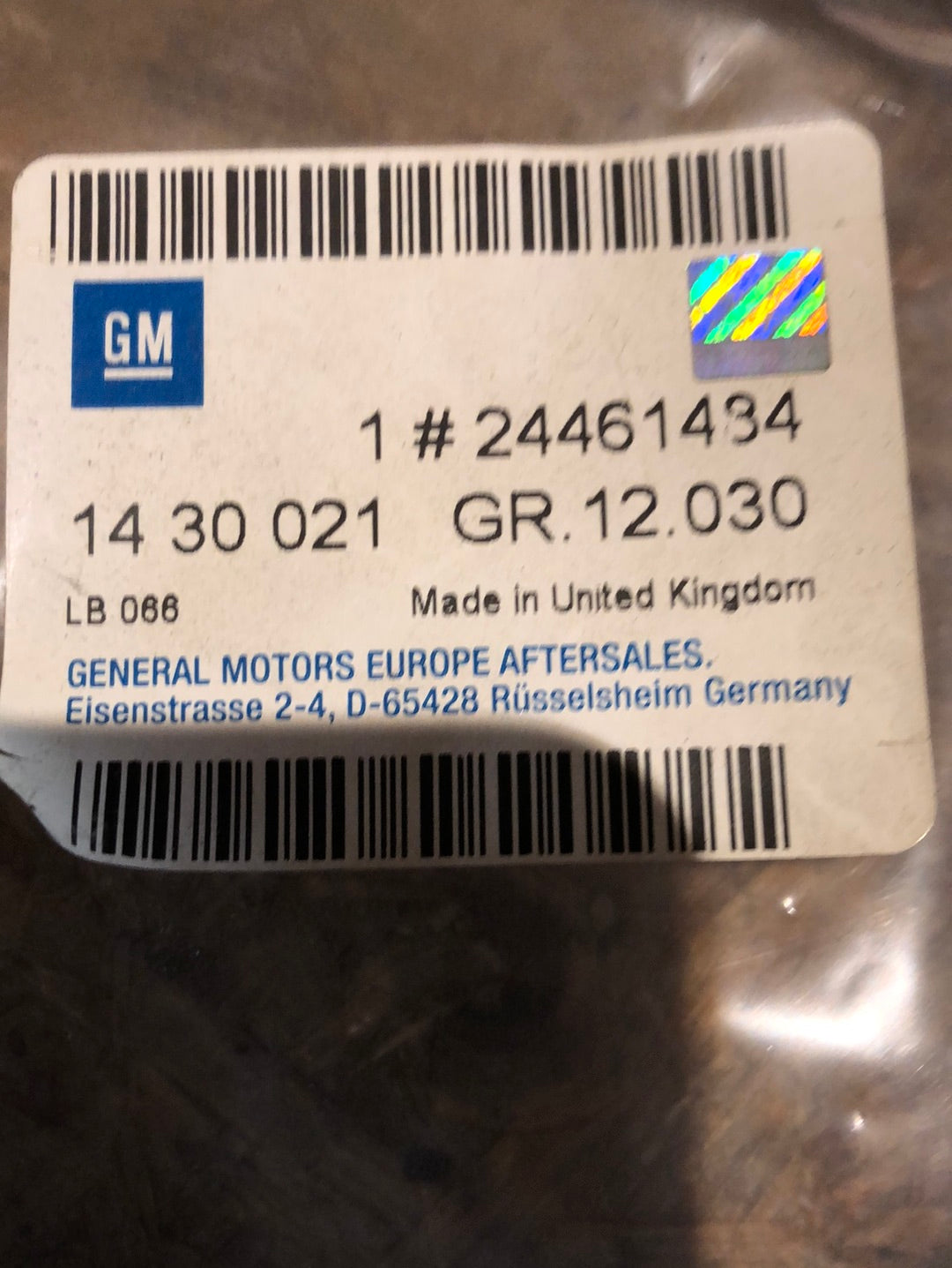 Original GM Opel Vectra C Blende Ascher Konsole hinten grau Neu