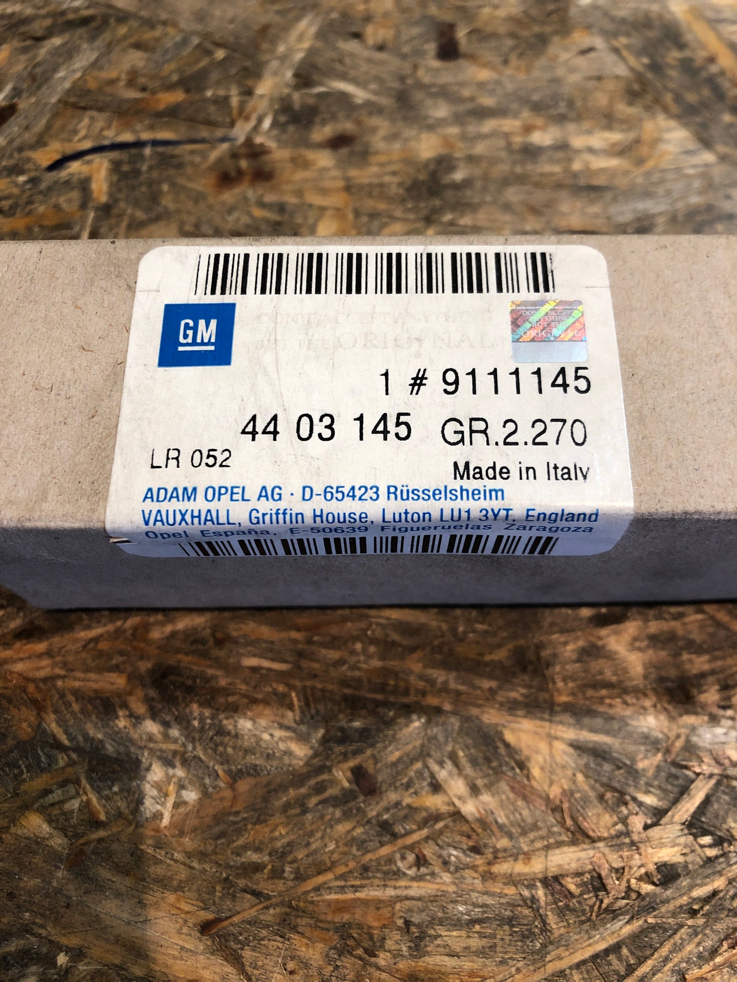 Original GM Opel Movano Glühkerze Neu