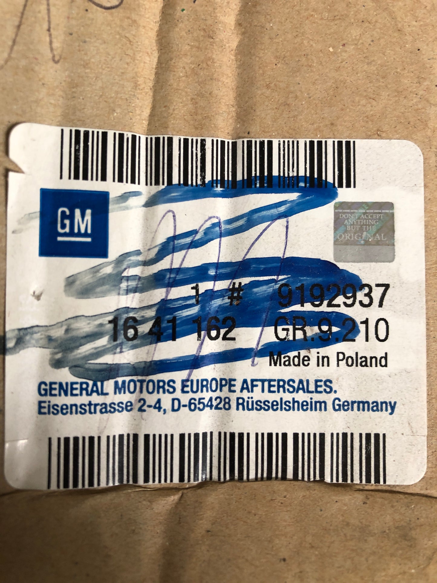 Original Opel Astra G Wärmetauscher Neu