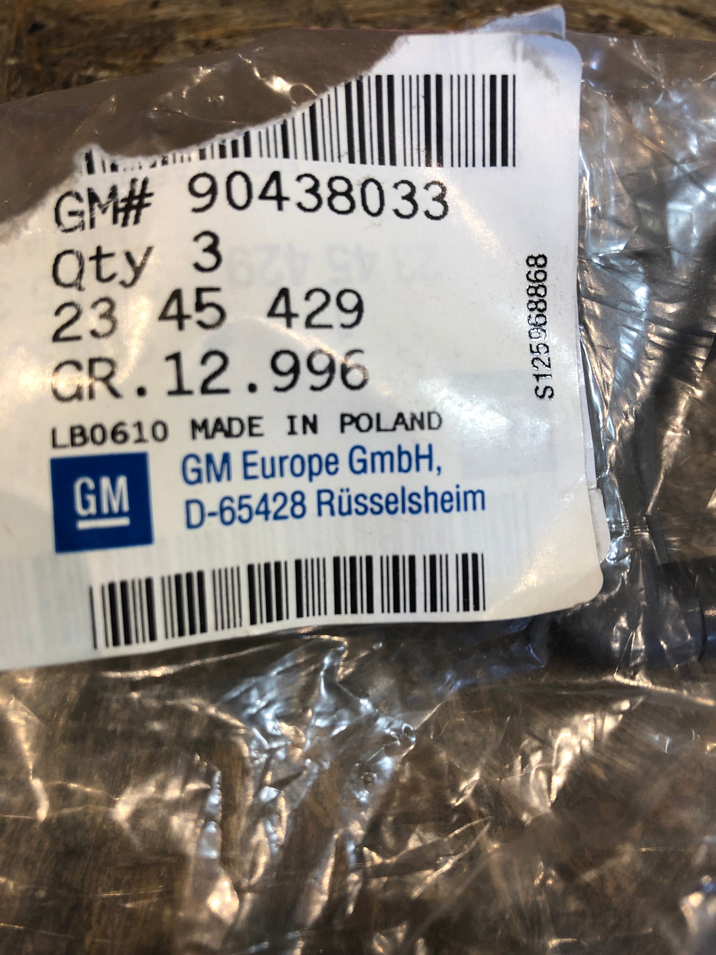 Original Opel Astra H Halterung Laderaumabdeckung Neu