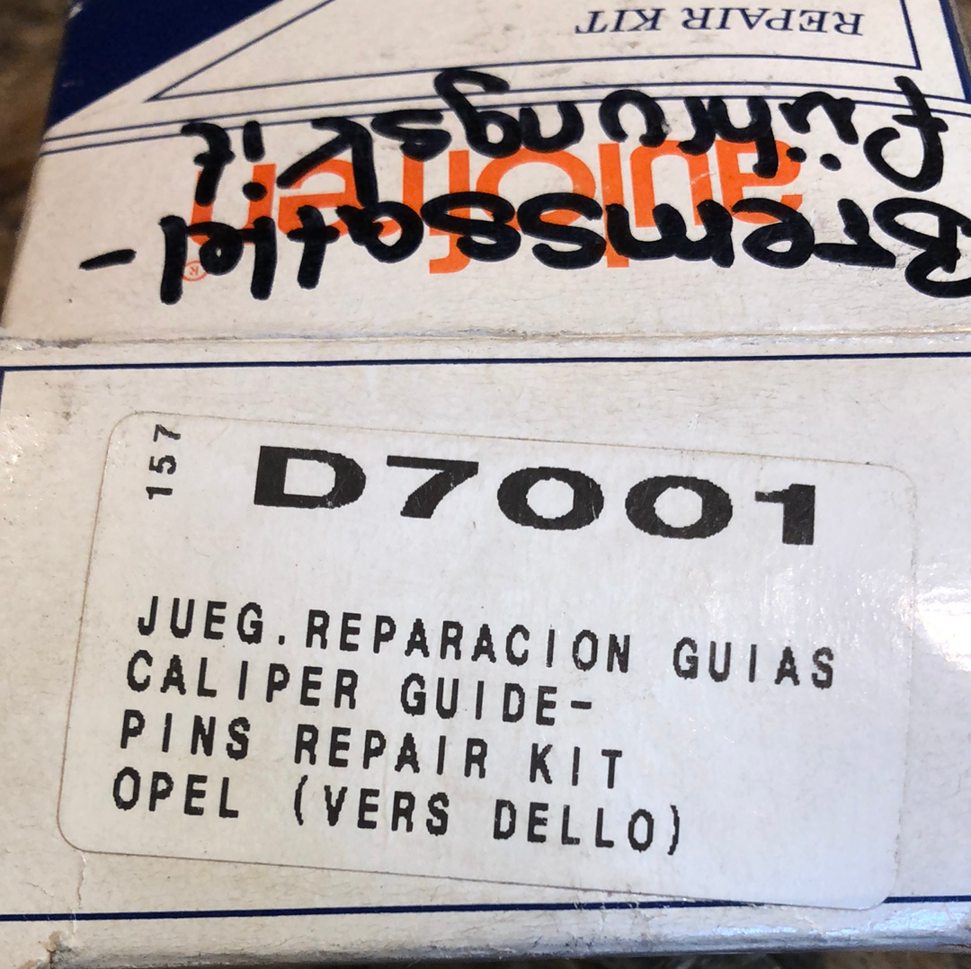 Original Opel Ascona B C Calibra A Corsa A B Bremssattel Führungskit Neu