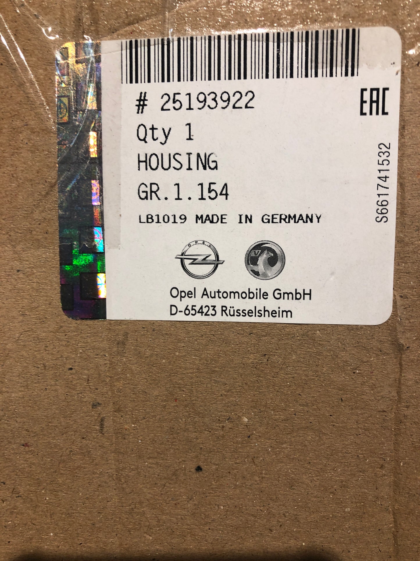 Original Opel Astra J Insignia Zafira C Kühlmittelflansch Neu