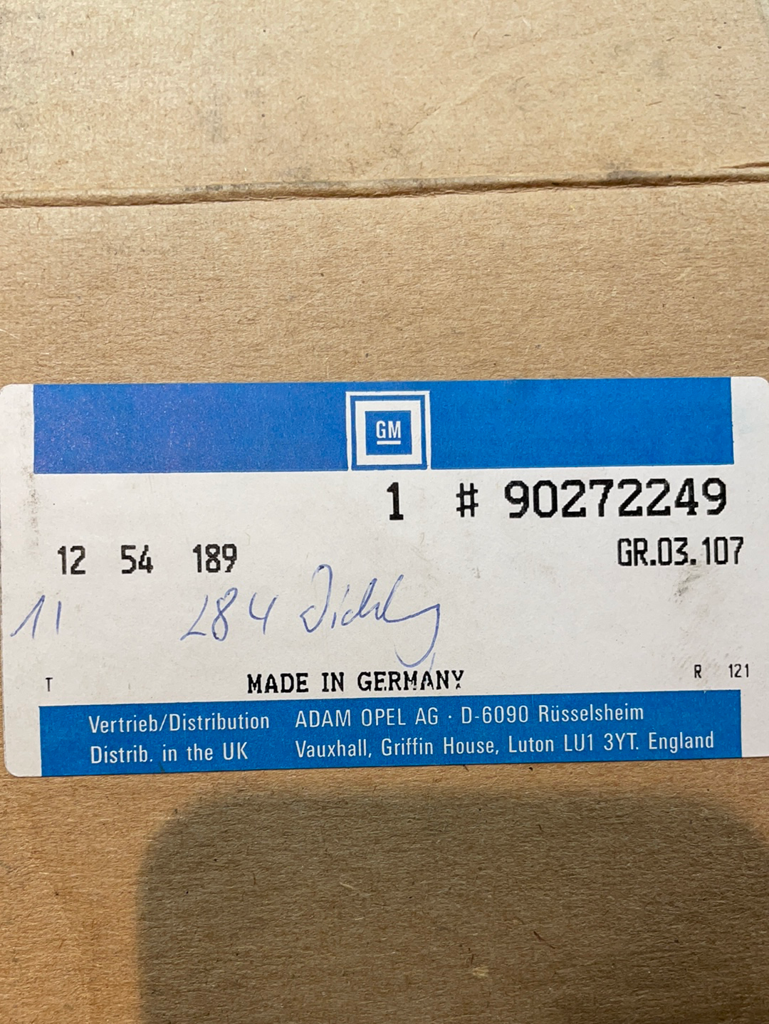 Original GM Opel Omega A 1.8 Tankgeber Kraftstoff Messgerät Tankgeber Neu