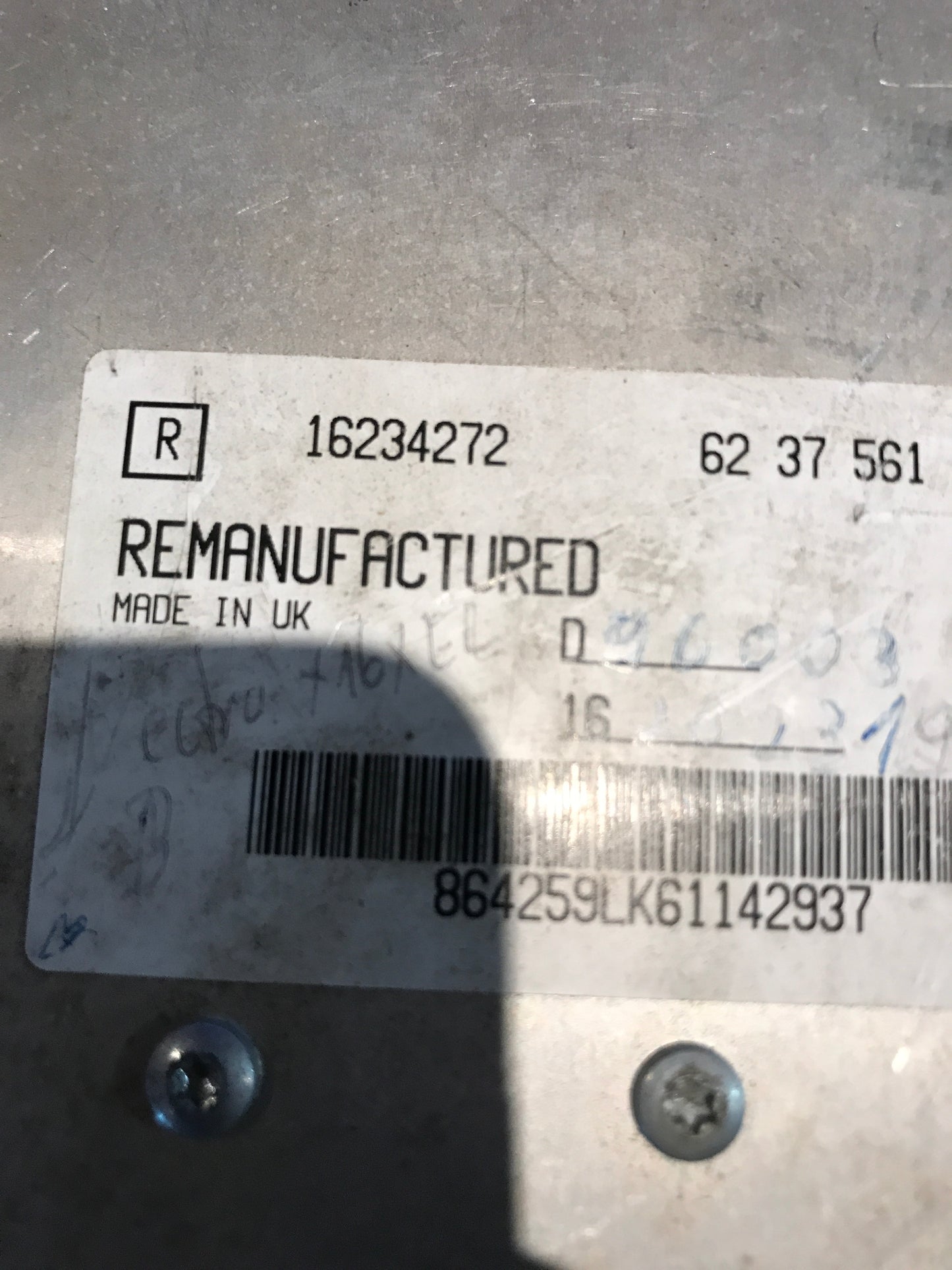 Original Opel vectra J96 Steuergerät Einspritzung NEU