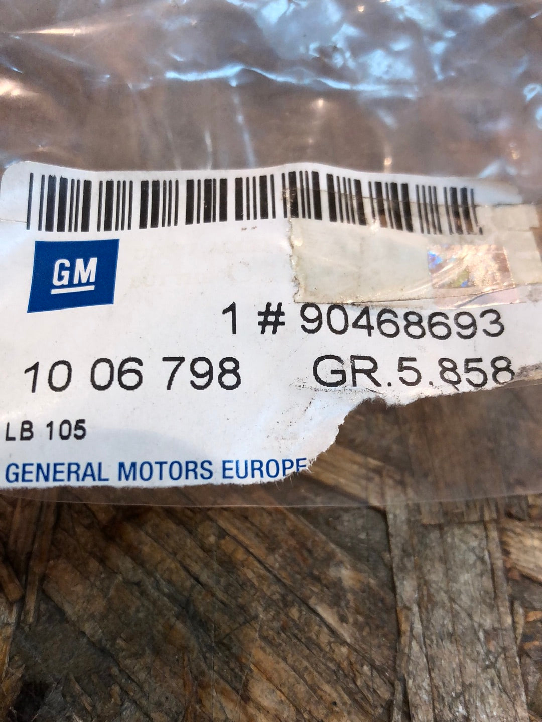 Original GM Vauxhall Vectra B Nabendeckel Neu