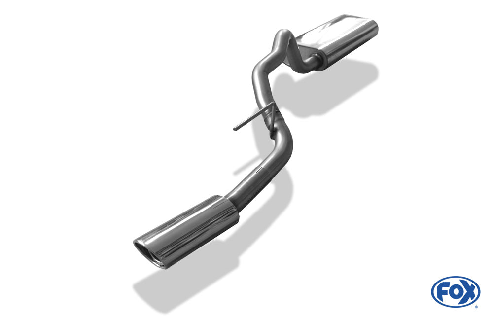FOX Jeep Grand Cherokee Typ WJ/WG Anschluss 63,5mm Endschalldämpfer - 115x85 Typ 33