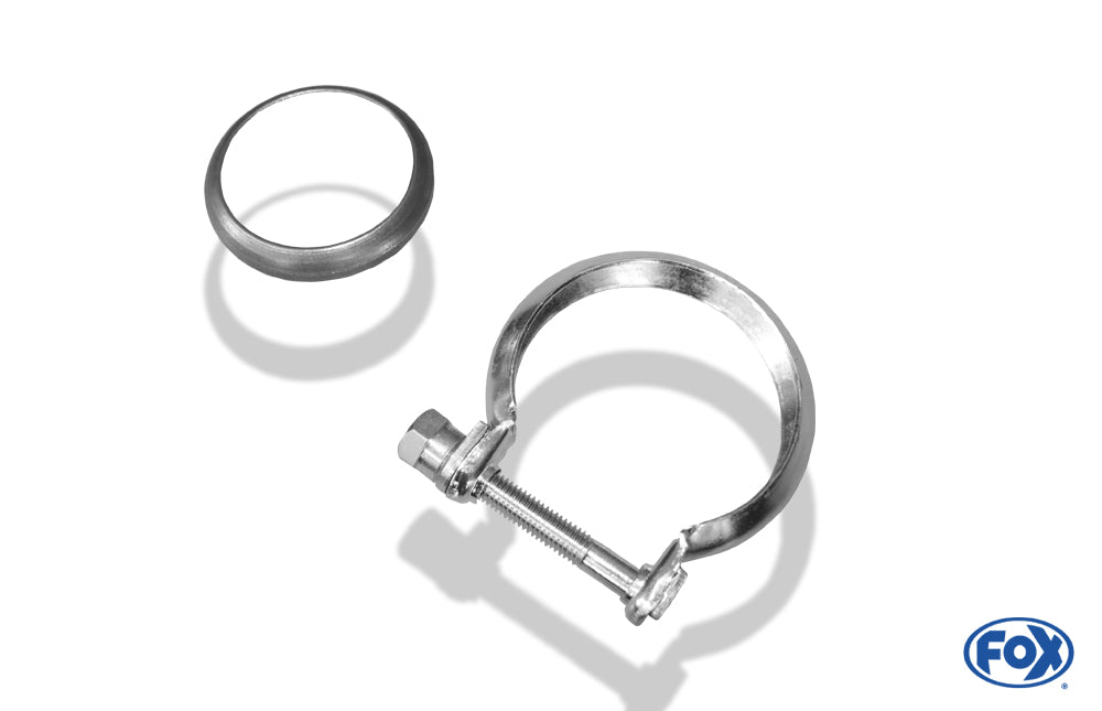 FOX Peugeot 406 Coupe Endschalldämpfer - 1x90 Typ 12