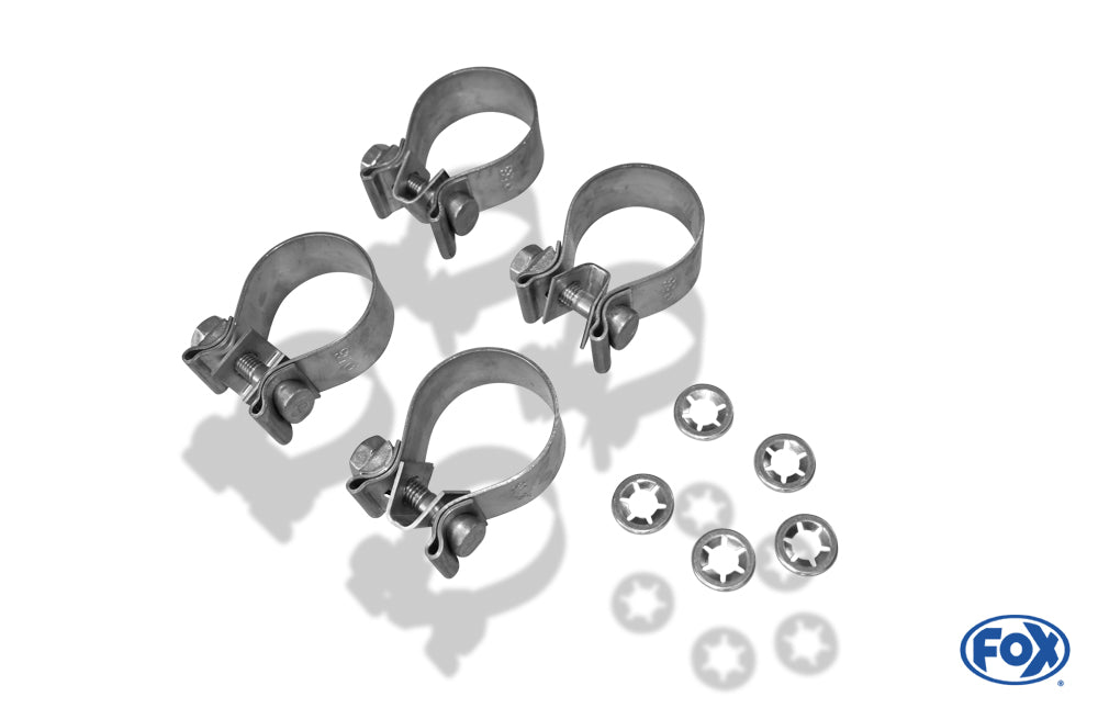 FOX Lexus RC F Endschalldämpfer rechts/links - 2x115x85 Typ 38 rechts/links